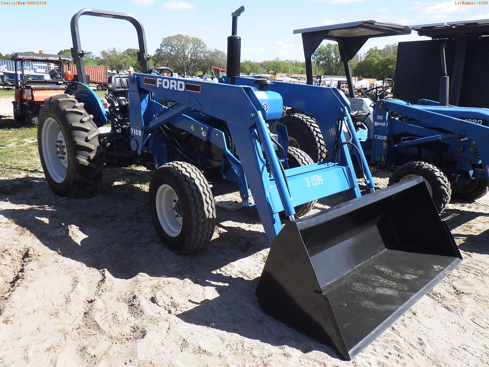 4-01142 (Equip.-Tractor)  Seller:Private/Dealer NEW HOLLAND 3430 OROPS TRACTOR L