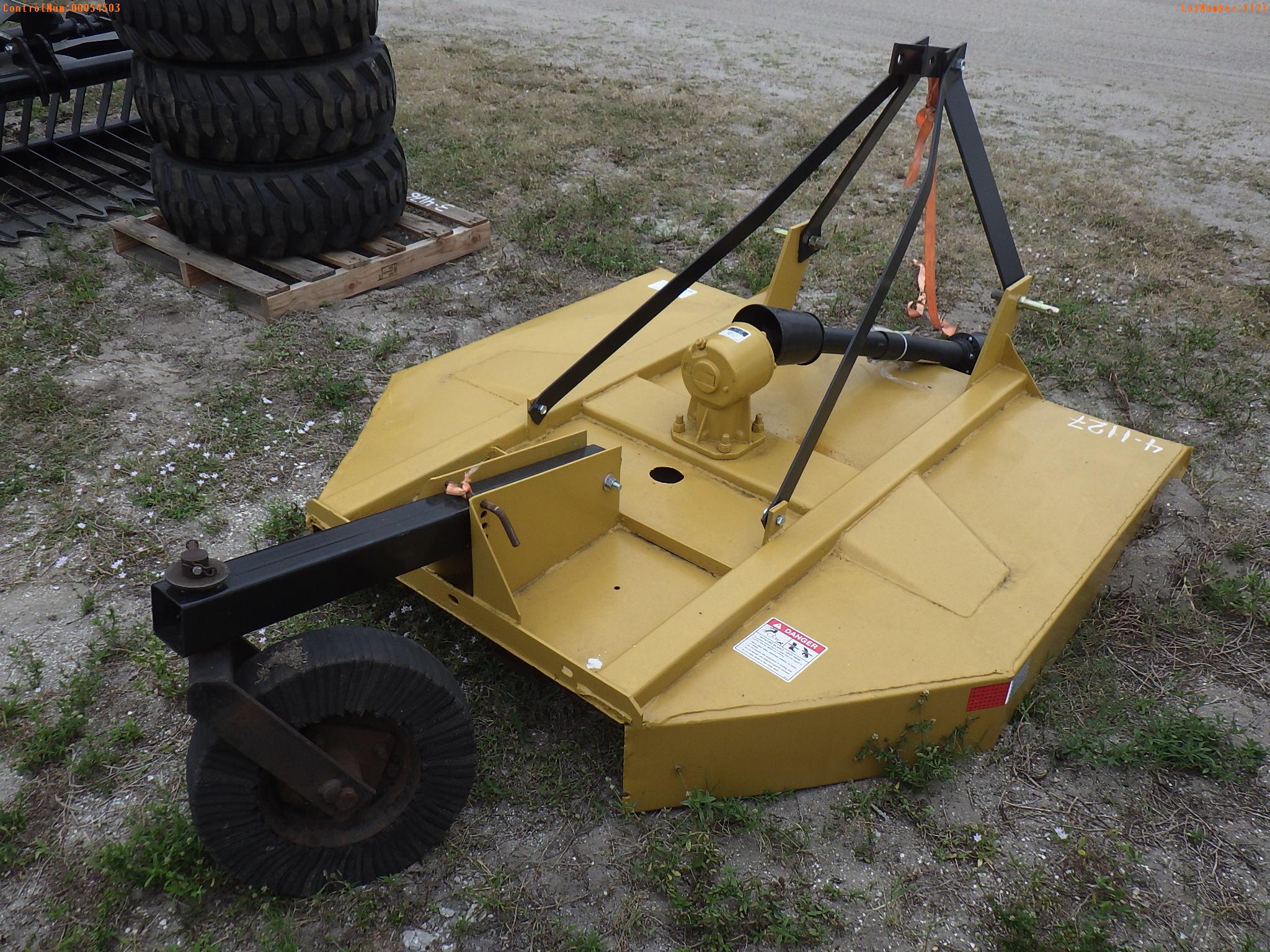 4-01127 (Equip.-Mower)  Seller:Private/Dealer 3PT HITCH PTO ROTARY MOWER