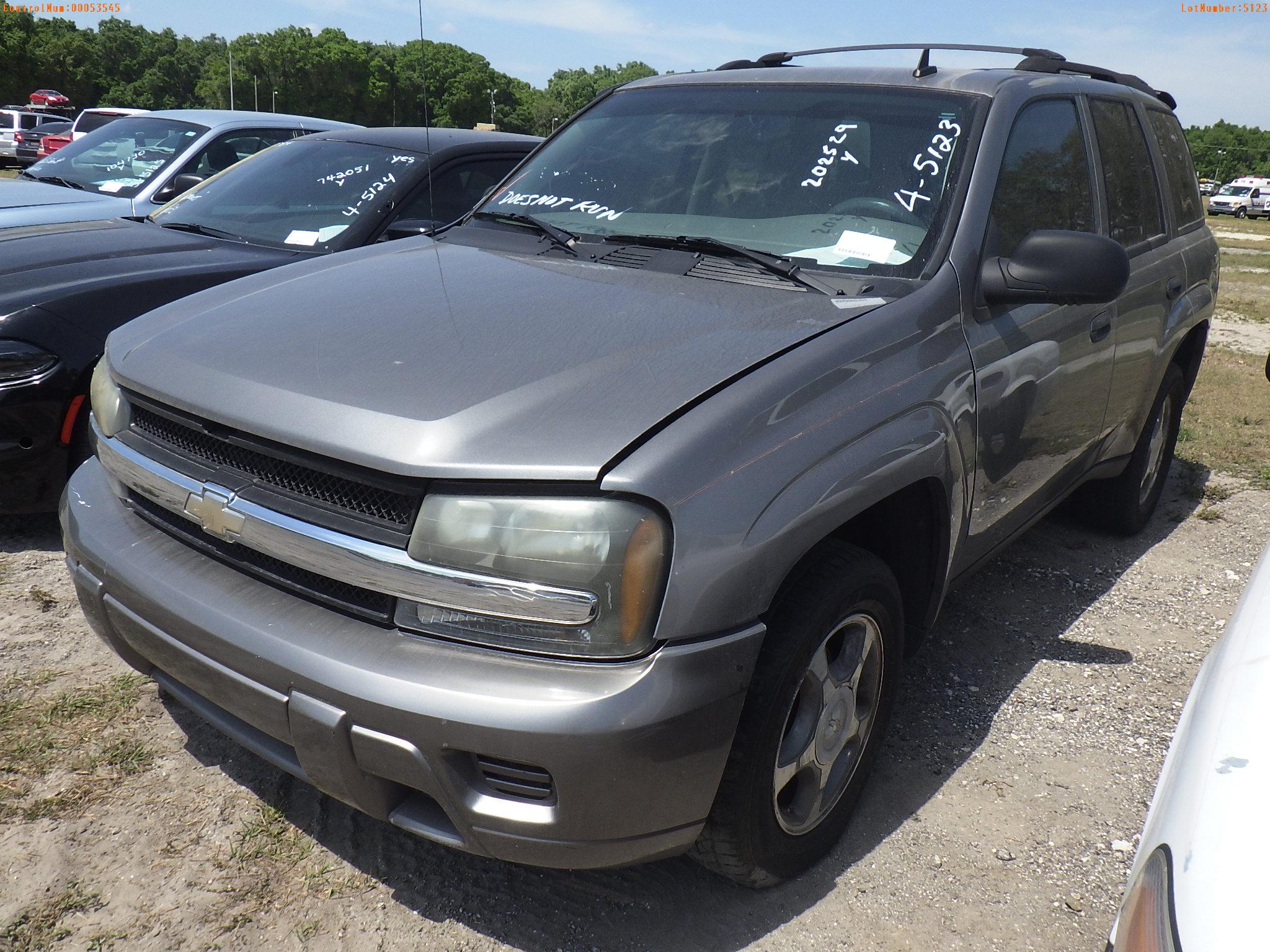 4-05123 (Cars-SUV 4D)  Seller:Private/Dealer 2007 CHEV TRAILBLAZ