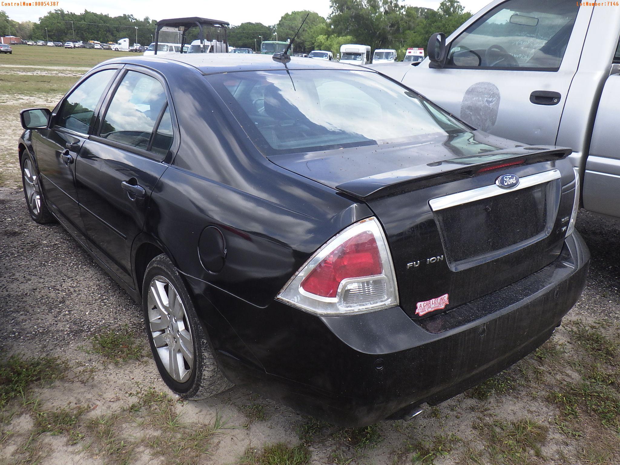 4-07146 (Cars-Sedan 4D)  Seller:Private/Dealer 2009 FORD FUSION