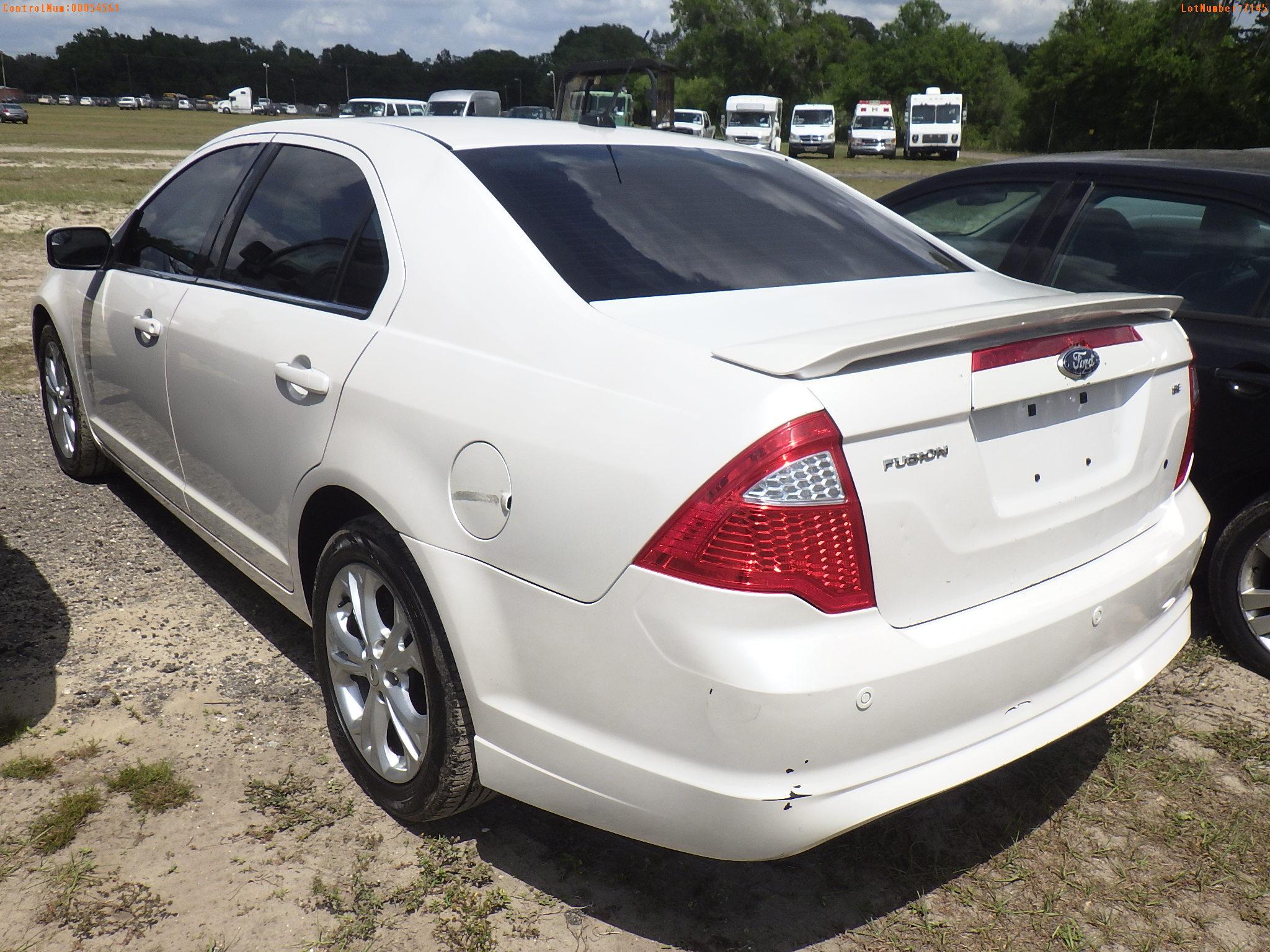 4-07145 (Cars-Sedan 4D)  Seller:Private/Dealer 2012 FORD FUSION