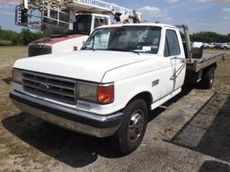 4-09111 (Trucks-Rollback)  Seller: Gov-Hillsborough County Sheriffs 1988 FORD F3