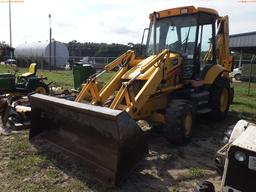 5-01128 (Equip.-Backhoe)  Seller: Gov-City of Bradenton JCB 3CX EXTEND A HOE CAB