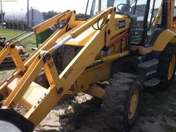 5-01128 (Equip.-Backhoe)  Seller: Gov-City of Bradenton JCB 3CX EXTEND A HOE CAB