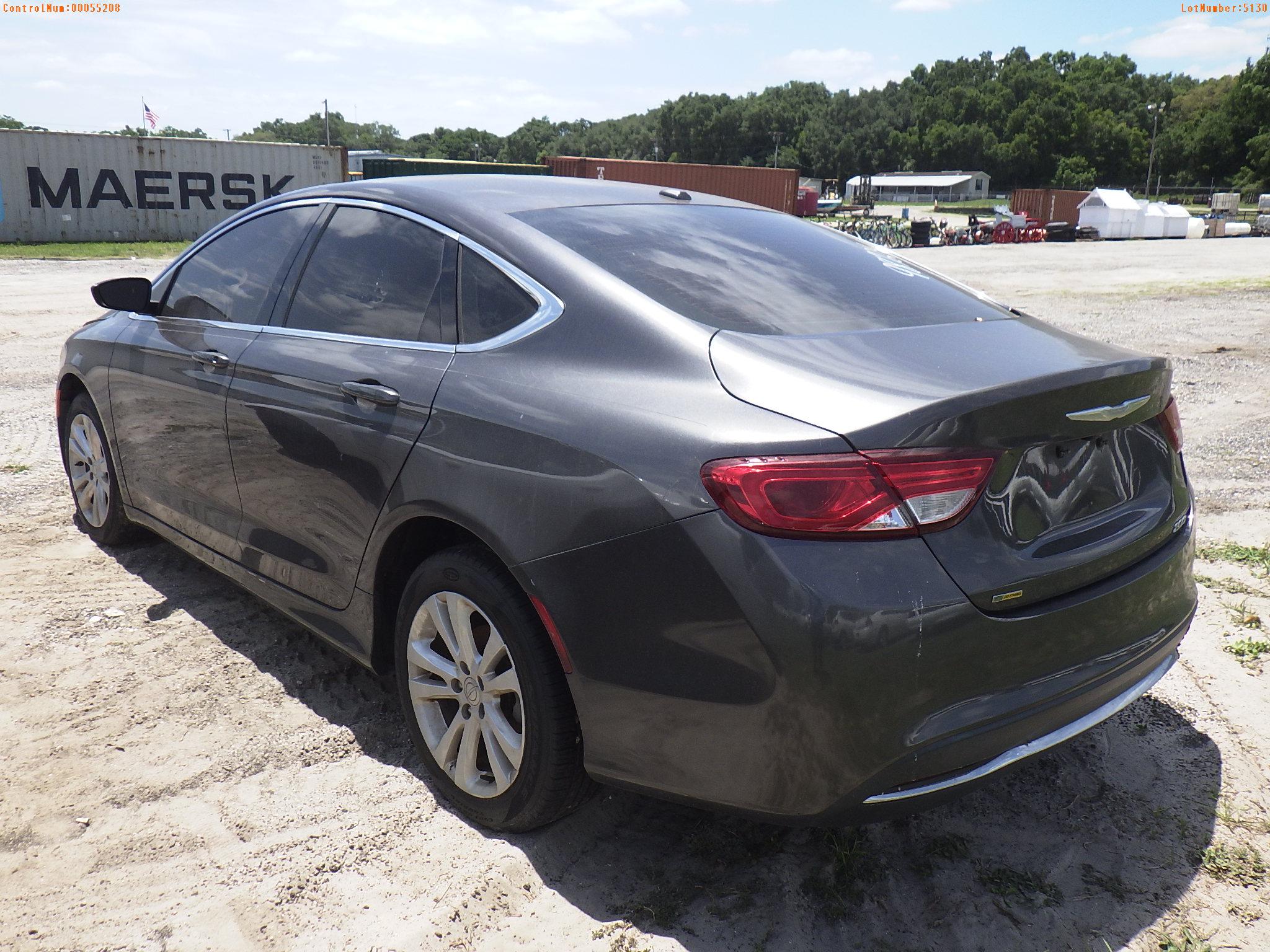 5-05130 (Cars-Sedan 4D)  Seller: Gov-Hillsborough County Sheriffs 2016 CHRY 200