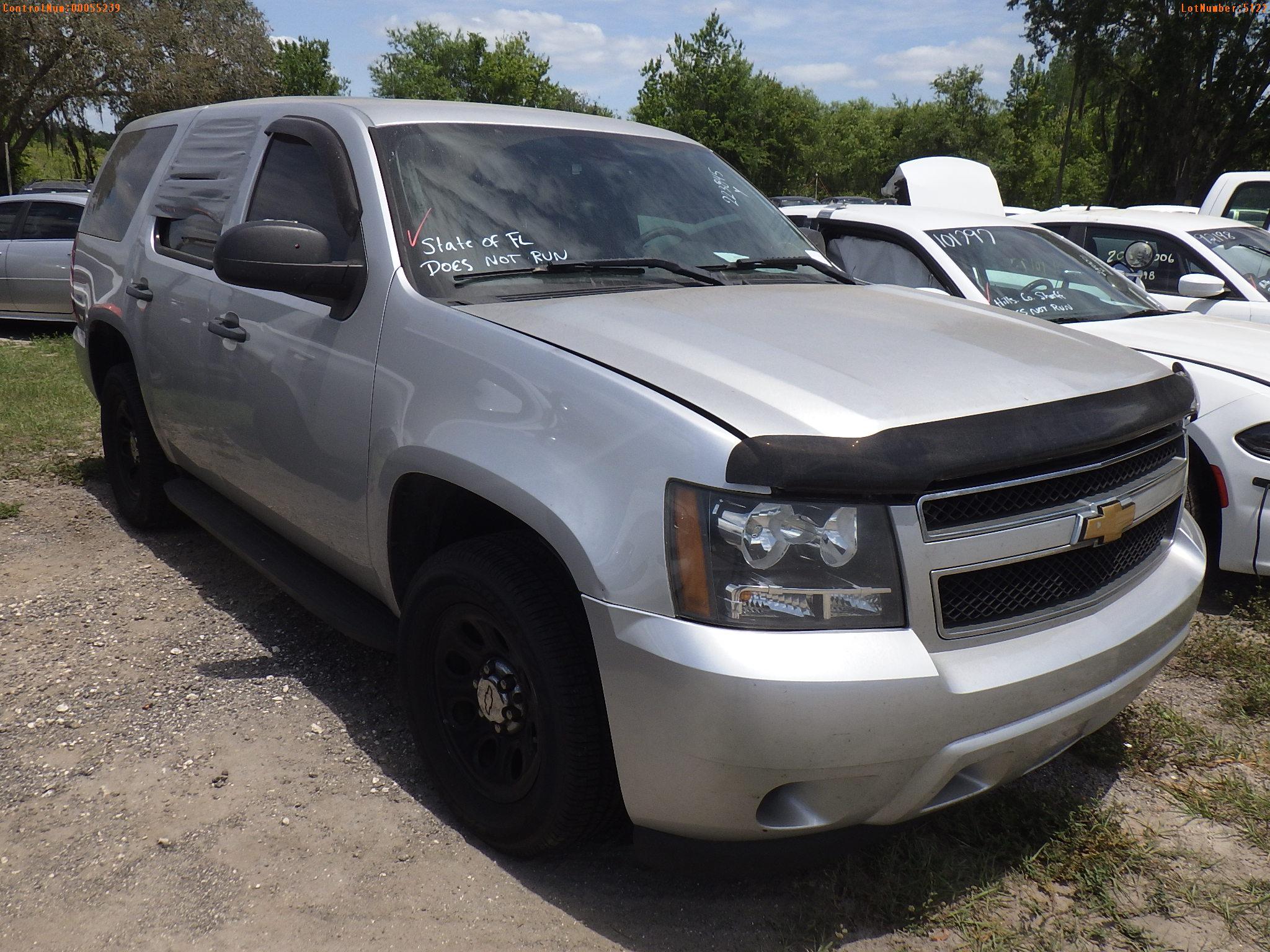 5-05122 (Cars-SUV 4D)  Seller: Florida State D.F.S. 2014 CHEV TAHOE