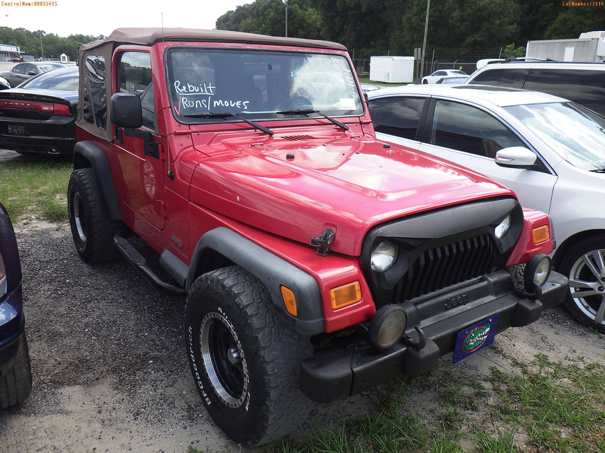 5-07114 (Cars-SUV 4D)  Seller:Private/Dealer 2006 JEEP WRANGLER