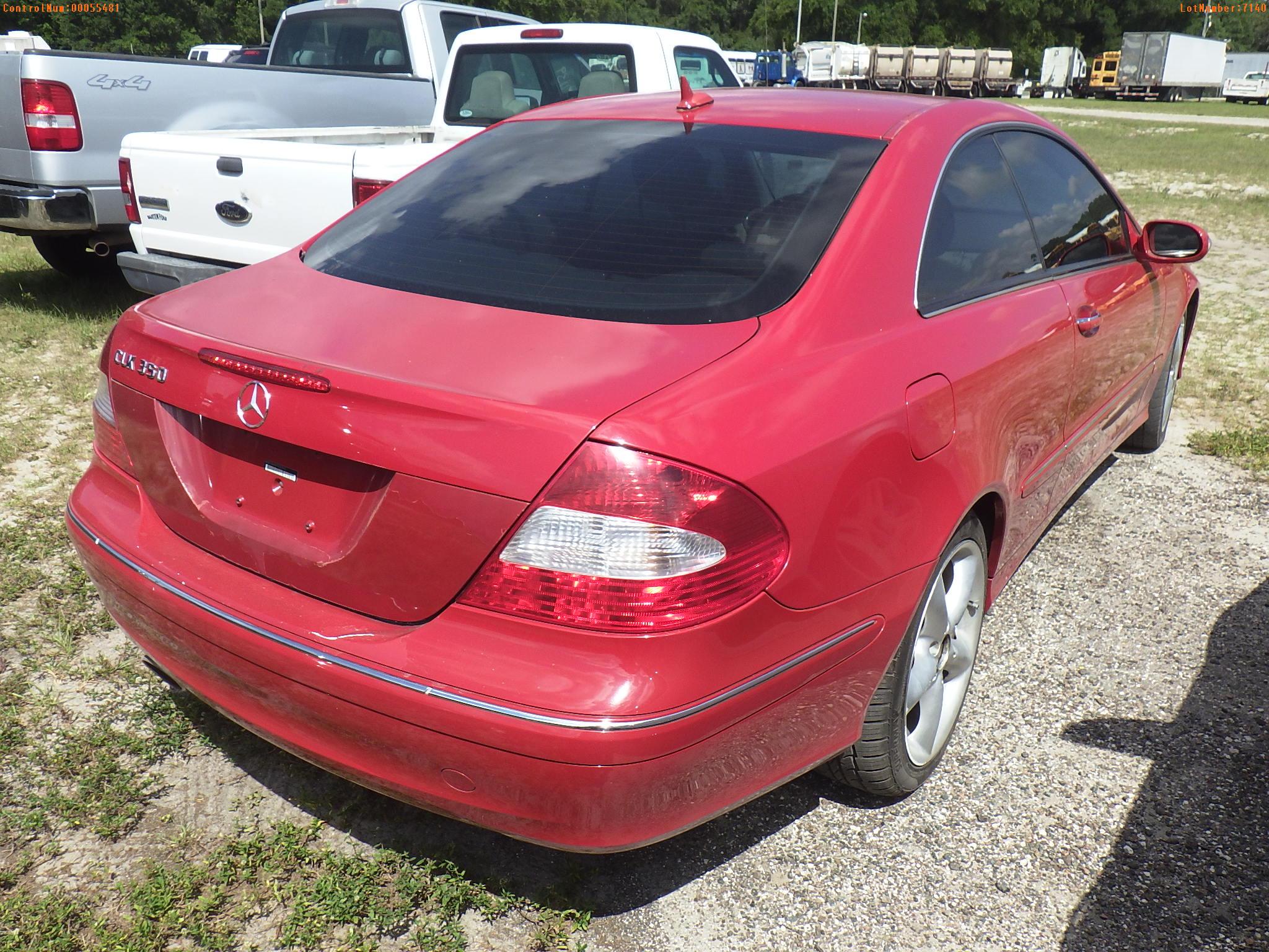 5-07140 (Cars-Sedan 2D)  Seller:Private/Dealer 2007 MERZ CLK350