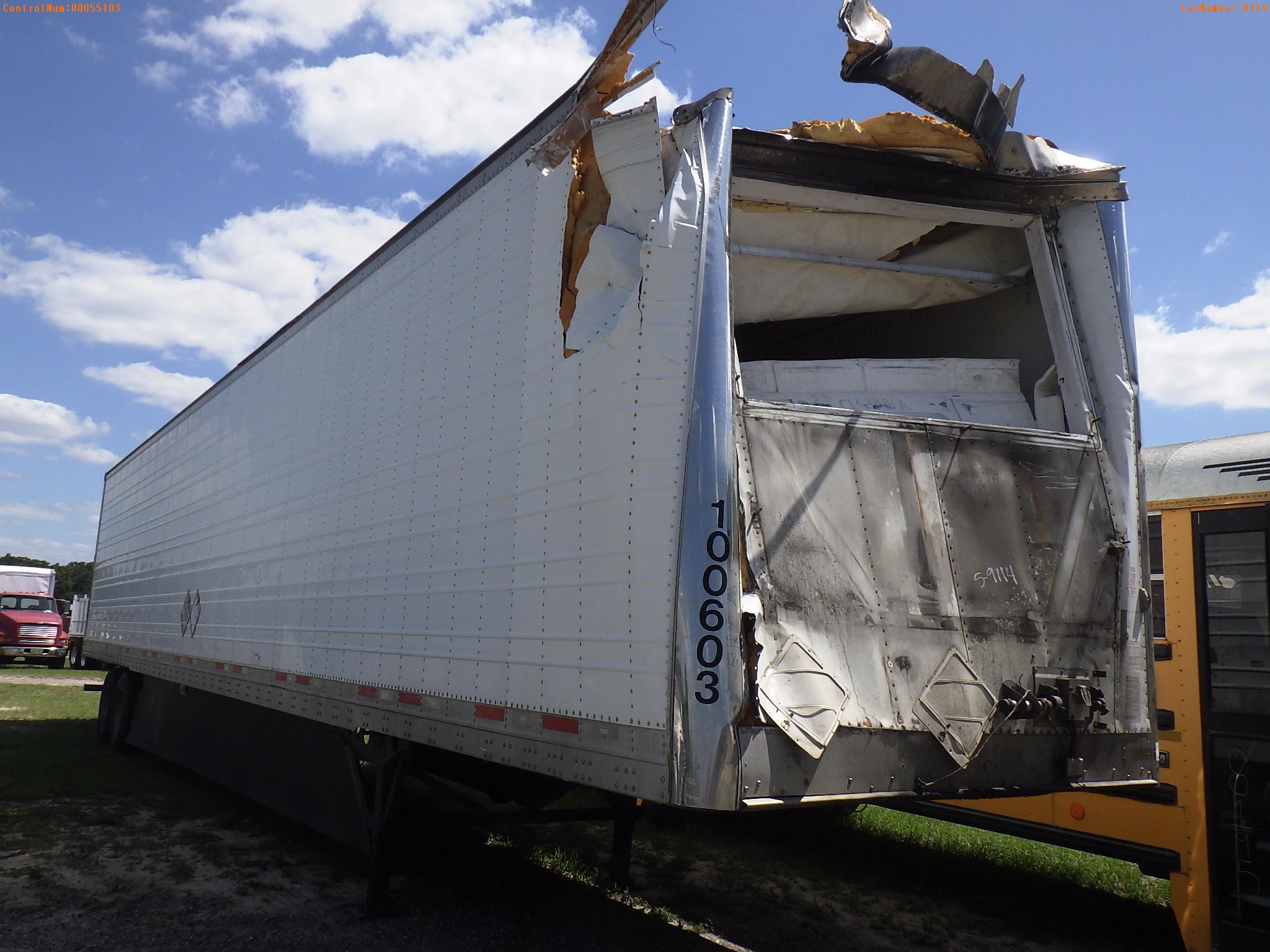 5-09114 (Trailers-Semi refer box)  Seller:Private/Dealer 2010 WABA SEMI