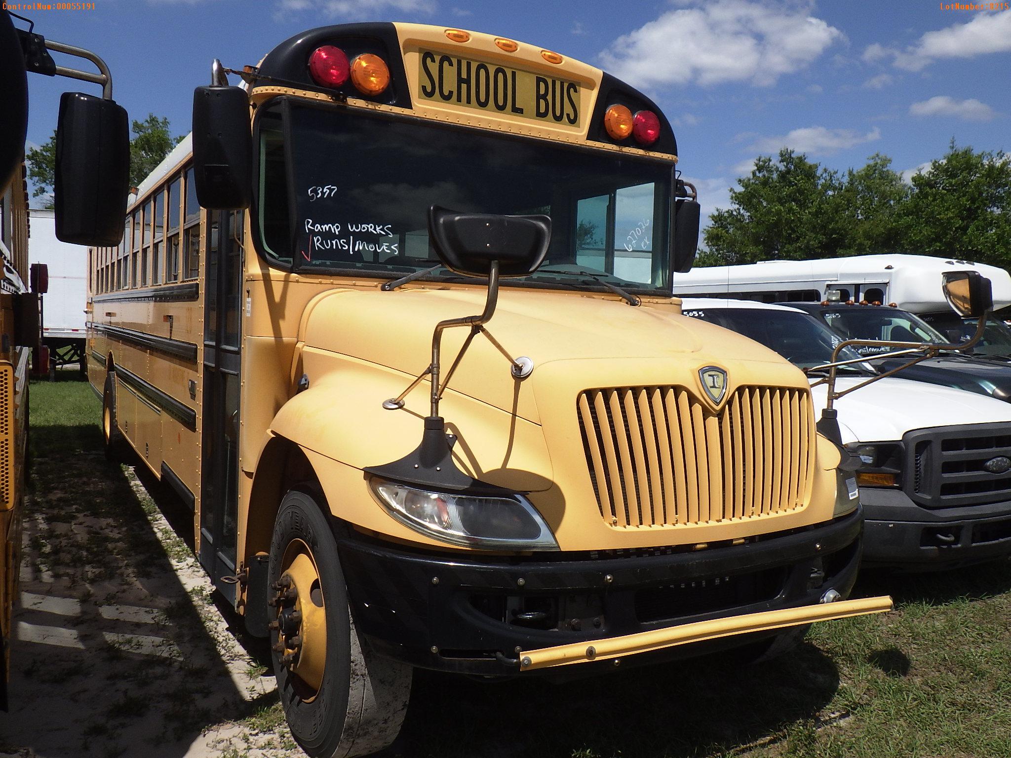 5-08215 (Trucks-Buses)  Seller: Florida State F.S.D.B. 2012 ICRP PB10500