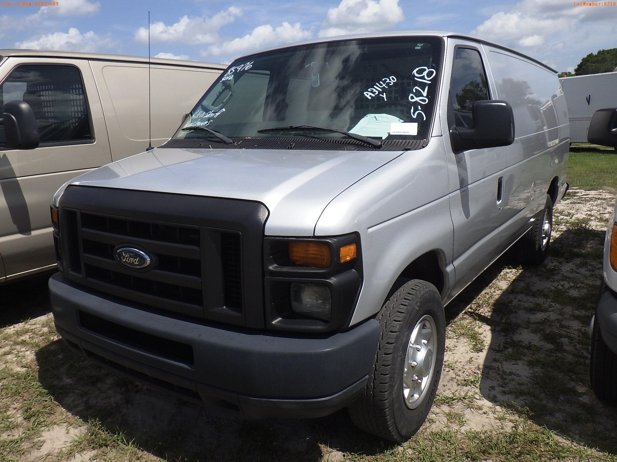 5-08218 (Cars-Van 3D)  Seller: Gov-Hillsborough County Sheriffs 2012 FORD E350