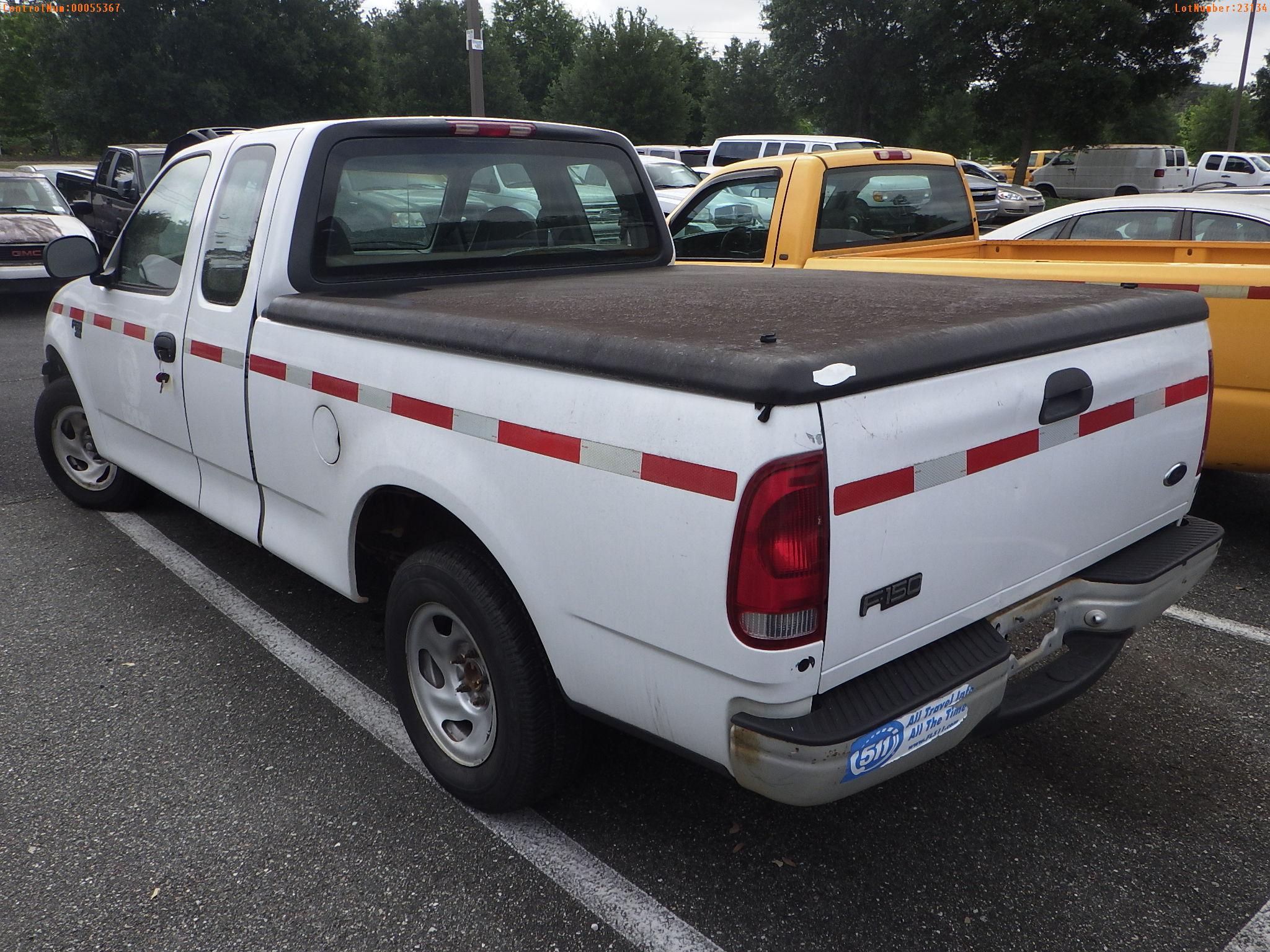 5-23134 (Trucks-Pickup 2D)  Seller: Florida State D.O.T. 2000 FORD F150