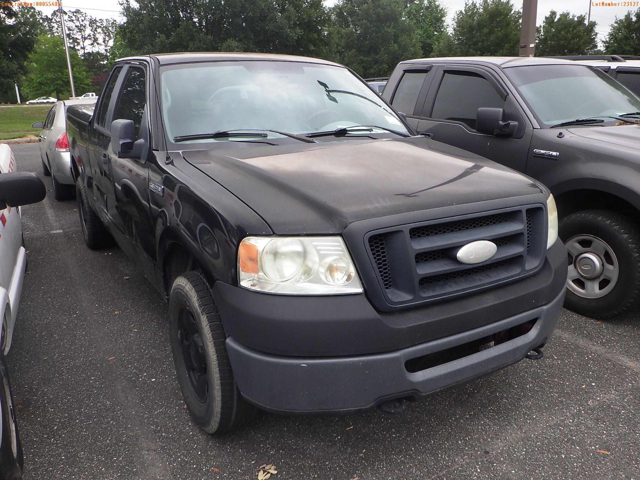 5-23127 (Trucks-Pickup 4D)  Seller: Florida State D.F.S. 2007 FORD F150