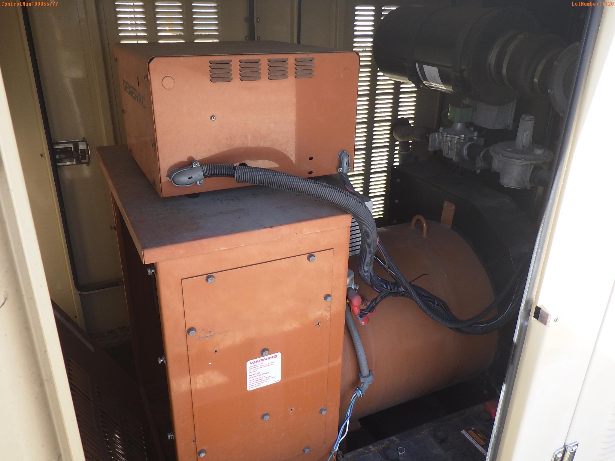 6-01120 (Equip.-Generator)  Seller: Gov-City of Oldsmar GENERAC 2191950100 SKID