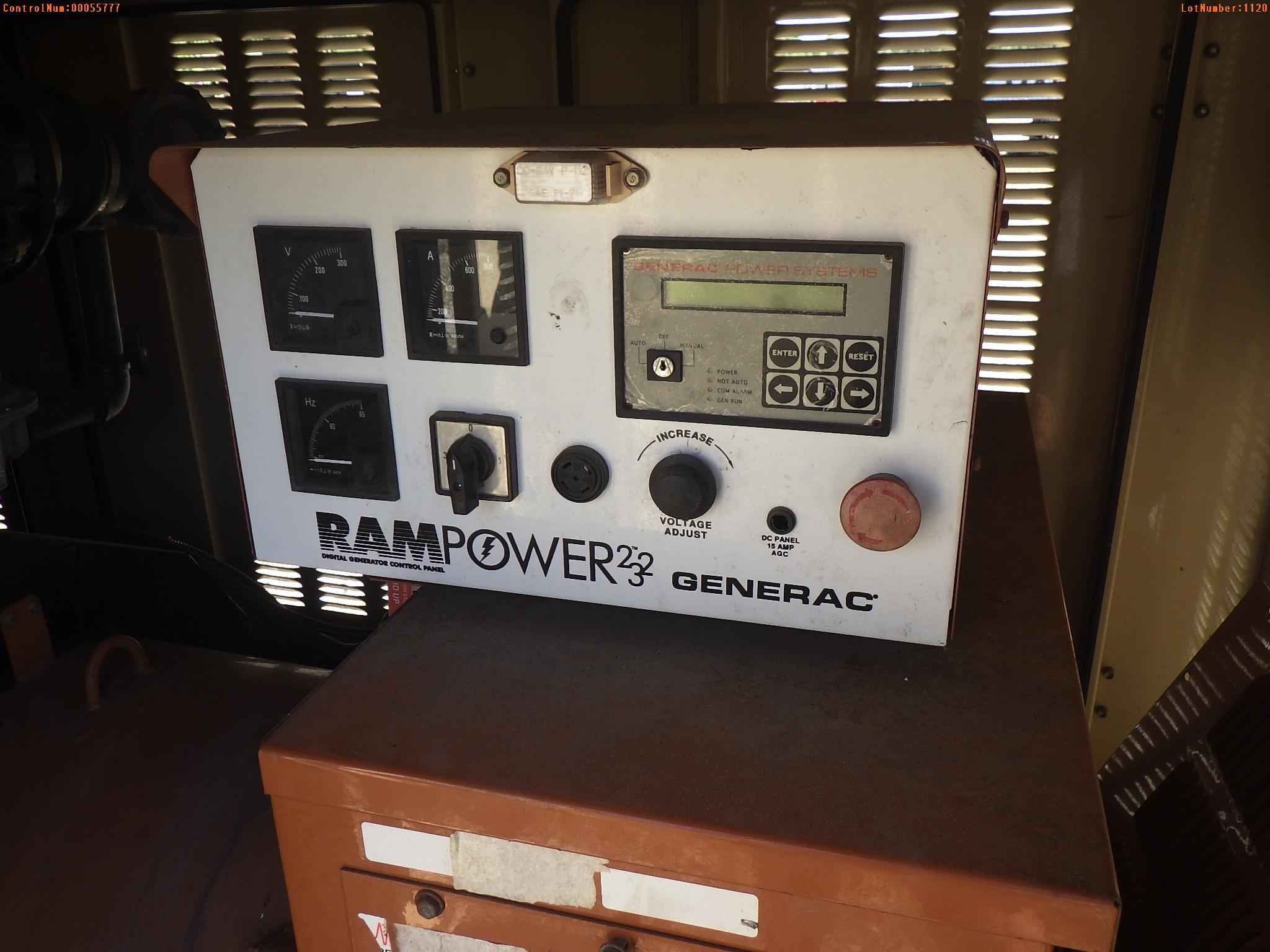 6-01120 (Equip.-Generator)  Seller: Gov-City of Oldsmar GENERAC 2191950100 SKID