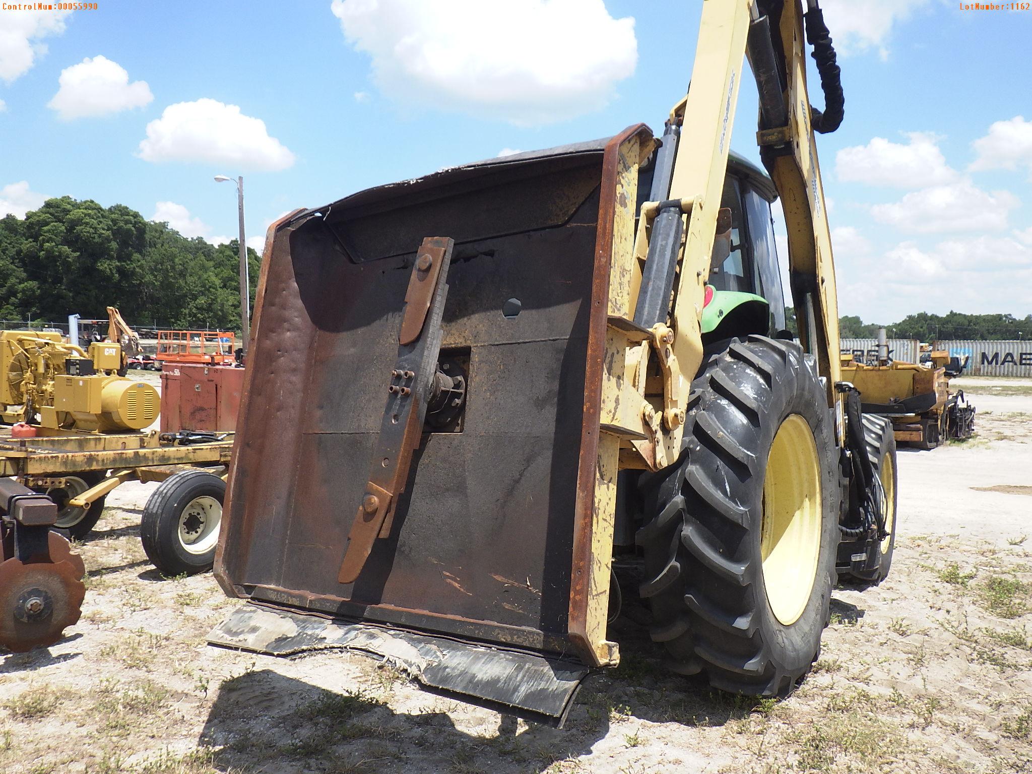 6-01162 (Equip.-Tractor)  Seller: Gov-Manatee County JOHN DEERE 7130 TRACTOR WIT