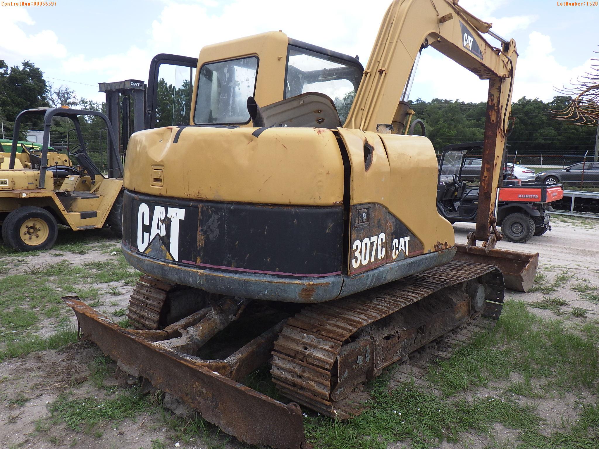 6-01520 (Equip.-Excavator)  Seller:Private/Dealer CAT 307C ENCLOSED CAB TRACK EX
