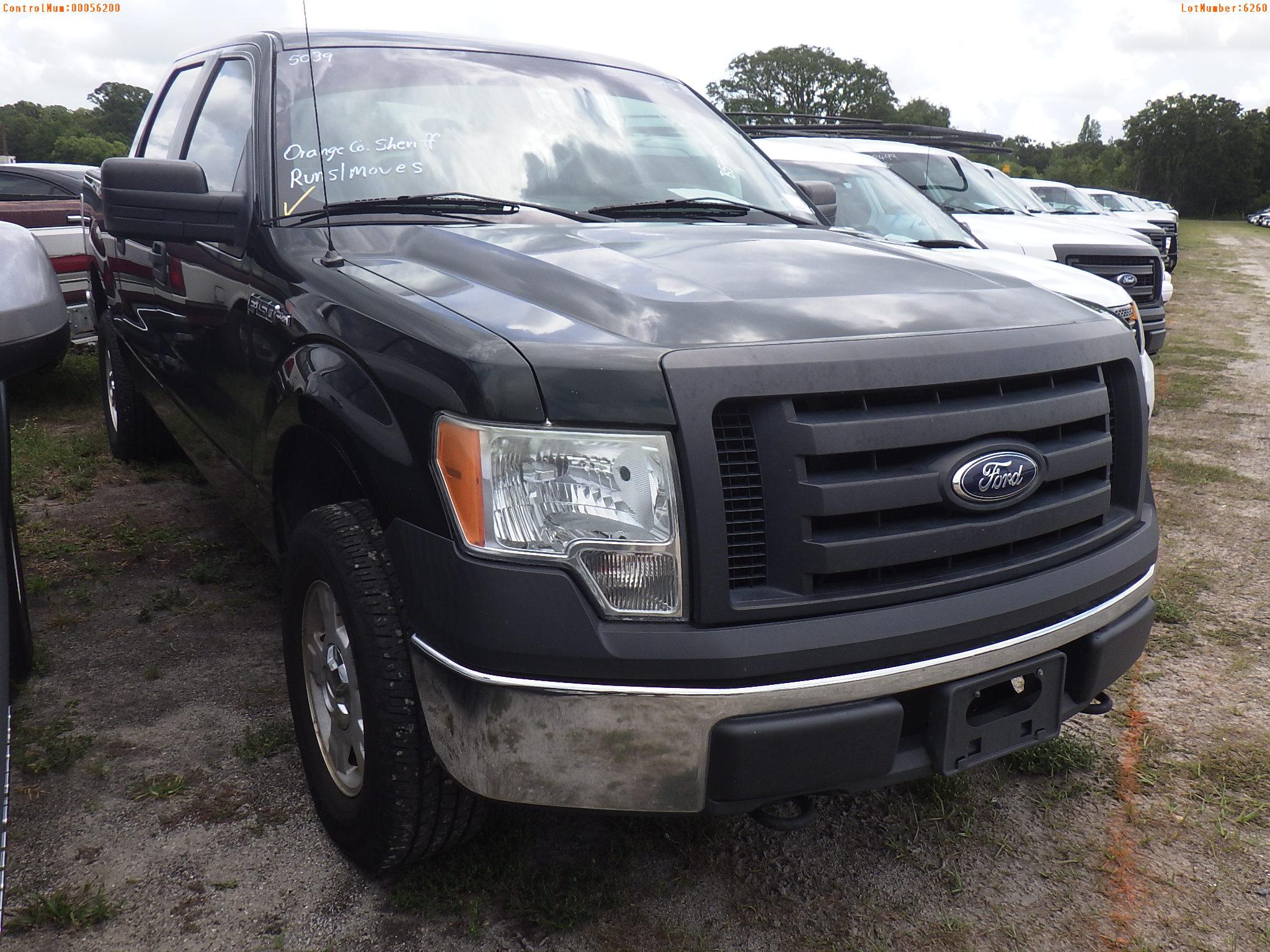 6-06260 (Trucks-Pickup 4D)  Seller: Gov-Orange County Sheriffs Office 2012 FORD