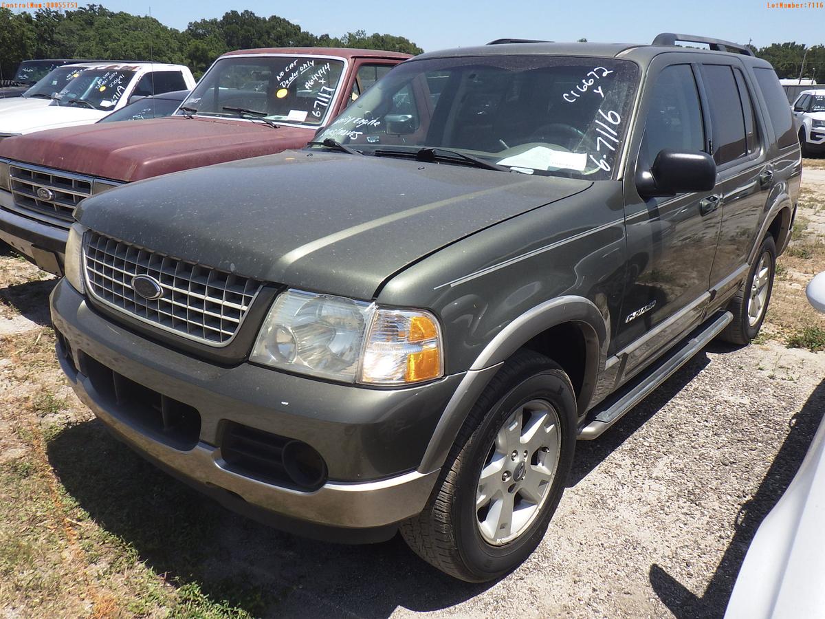 6-07116 (Cars-SUV 4D)  Seller:Private/Dealer 2004 FORD EXPLORER