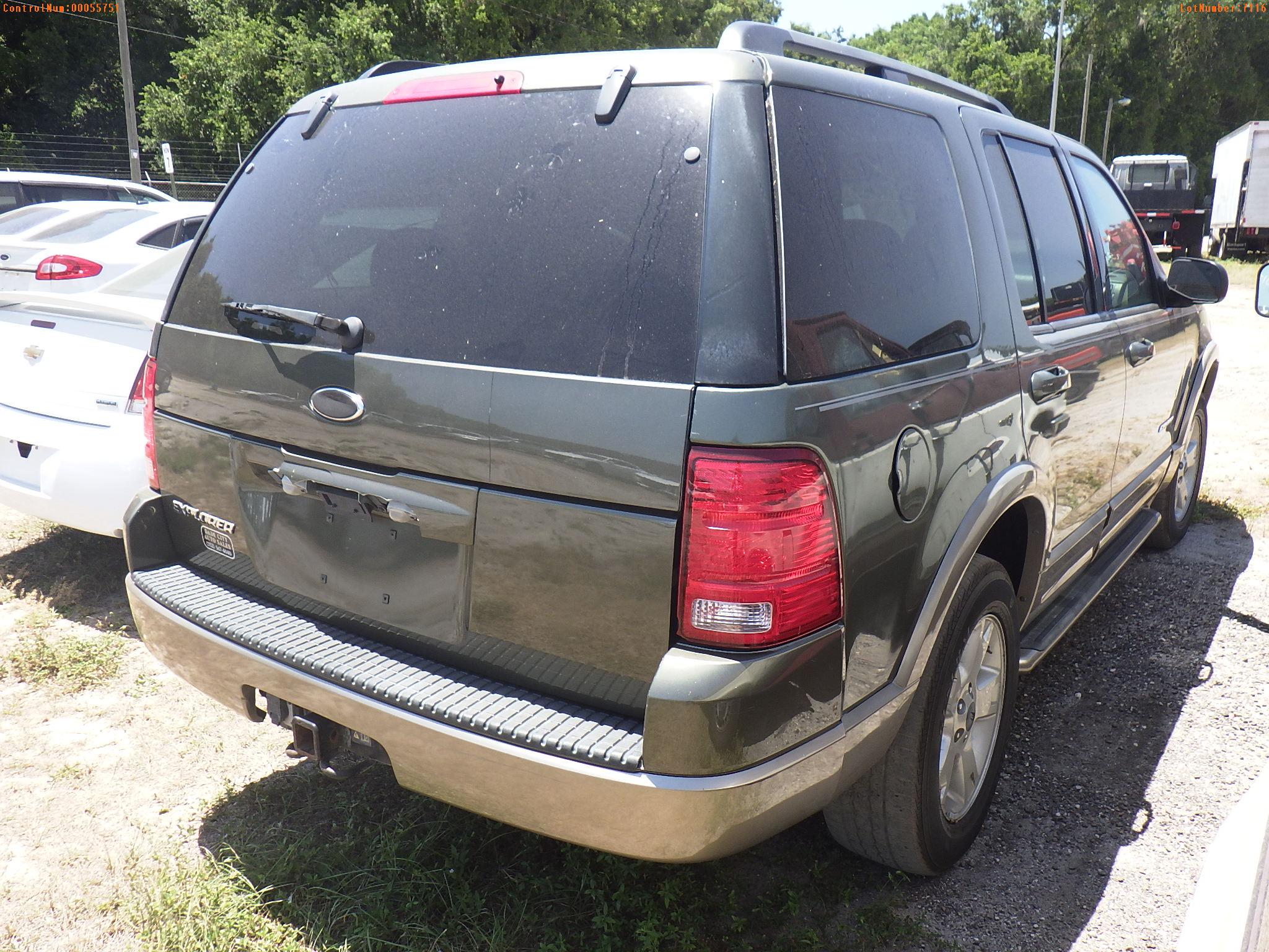 6-07116 (Cars-SUV 4D)  Seller:Private/Dealer 2004 FORD EXPLORER