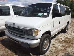 6-08210 (Cars-Van 3D)  Seller: Gov-Hillsborough County Sheriffs 2000 FORD E350