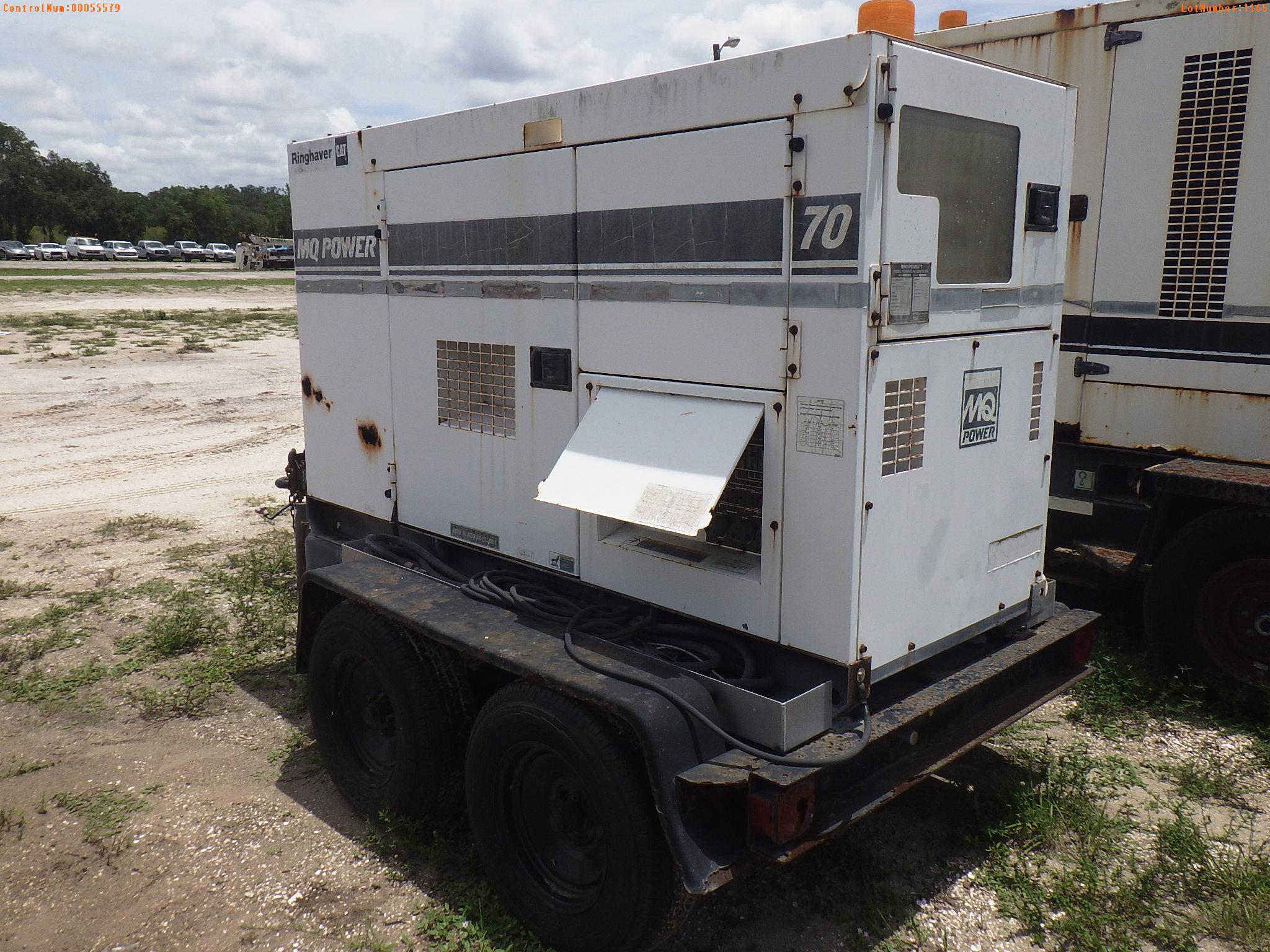 7-01166 (Equip.-Generator)  Seller: Gov-City Of Clearwater 1999 TECH DCA70SSJU