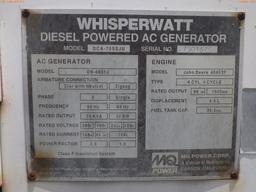 7-01166 (Equip.-Generator)  Seller: Gov-City Of Clearwater 1999 TECH DCA70SSJU