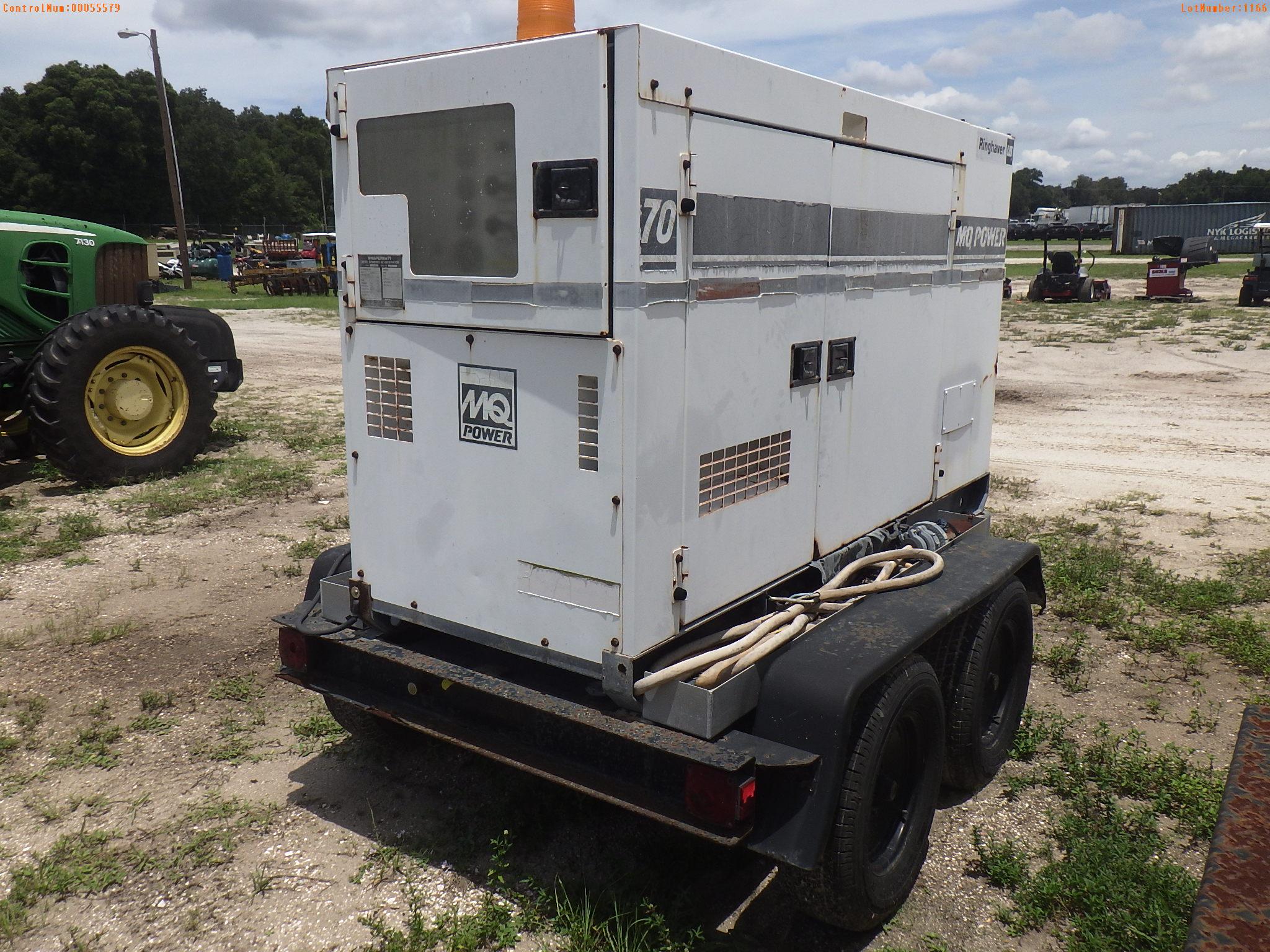 7-01166 (Equip.-Generator)  Seller: Gov-City Of Clearwater 1999 TECH DCA70SSJU