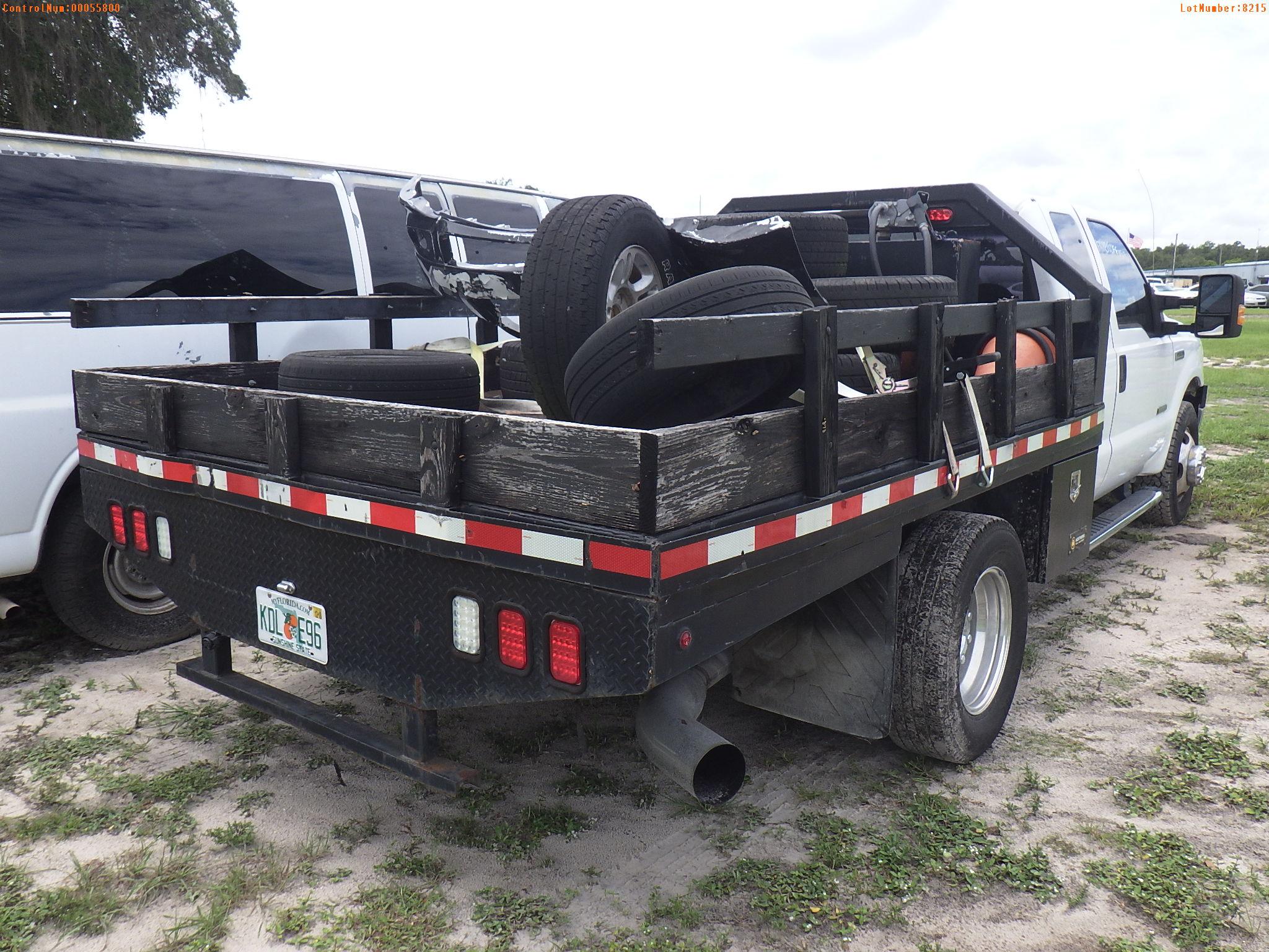 7-08215 (Trucks-Flatbed)  Seller: Florida State L.E.T.F. 2007 FORD F350