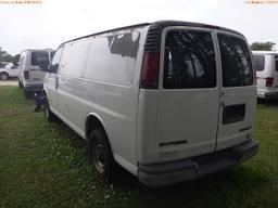 7-15117 (Trucks-Van Cargo)  Seller: Florida State D.O.T. 2001 CHEV 3500