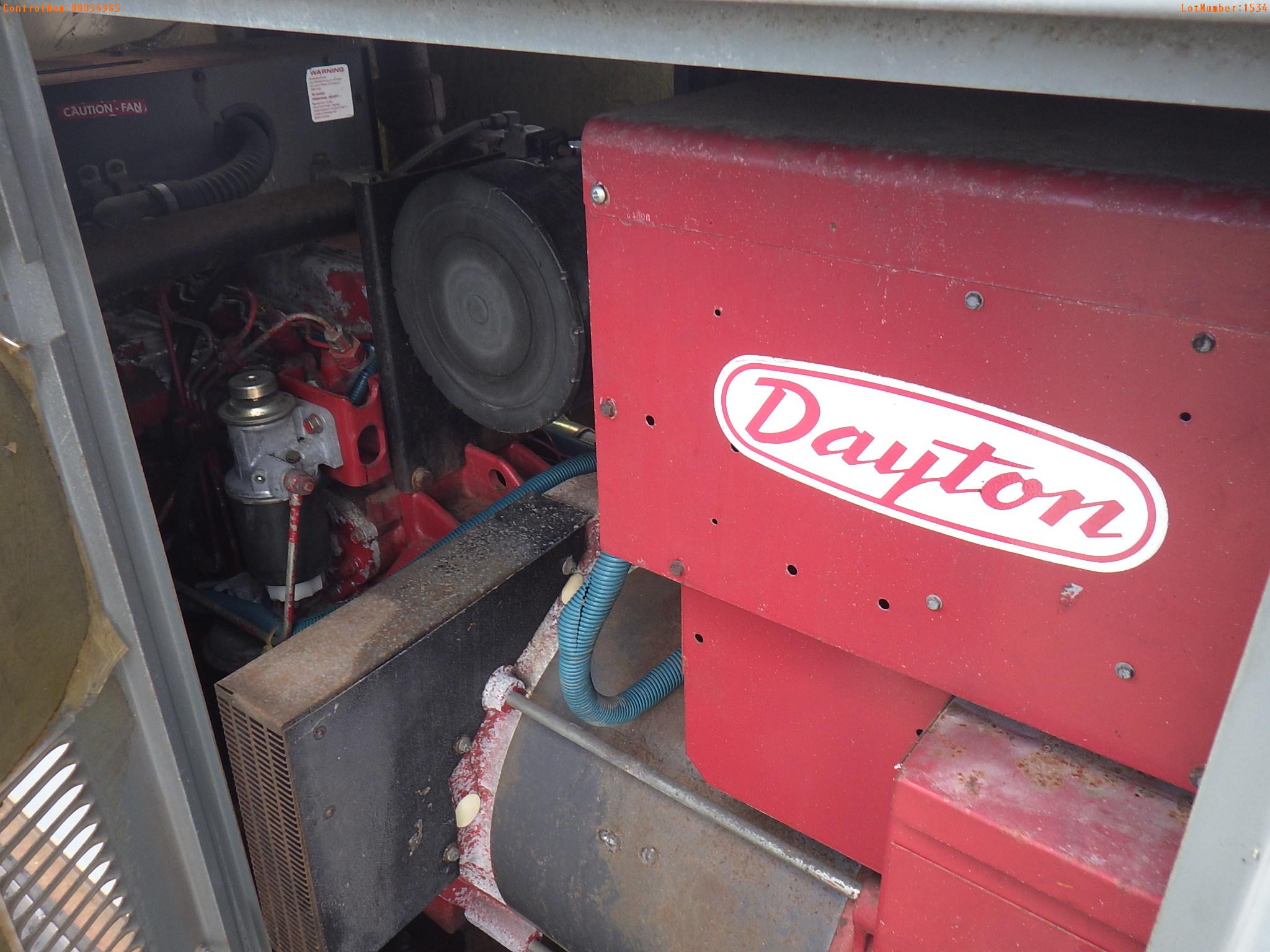 8-01154 (Equip.-Generator)  Seller:Private/Dealer DAYTON 9176-0 35KW 120-240-480