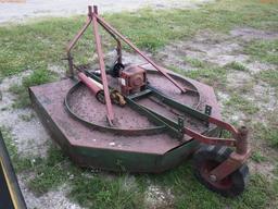 8-01114 (Equip.-Mower)  Seller:Private/Dealer 5 FOOT 3PT HITCH PTO ROTARY MOWER