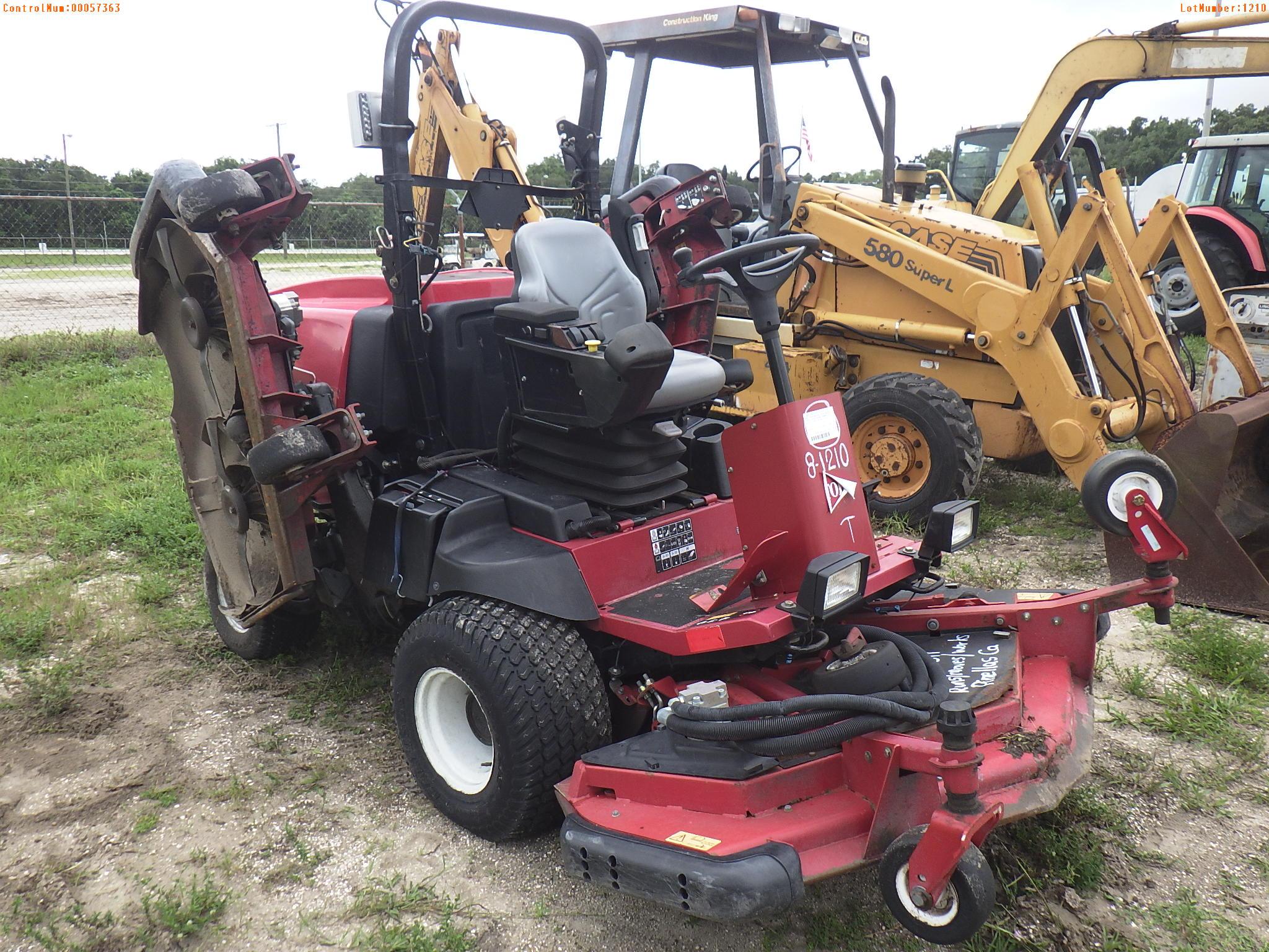 8-01210 (Equip.-Mower)  Seller: Gov-Pinellas County BOCC TORO GROUNDSMASTER 4000