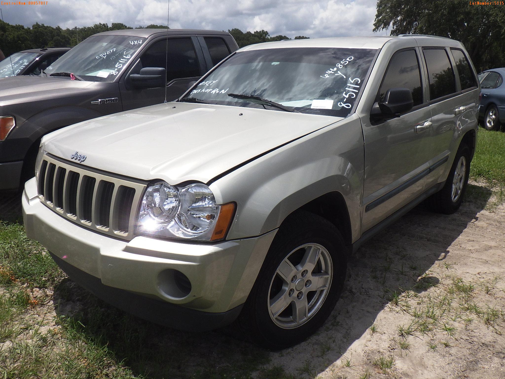 8-05115 (Cars-SUV 4D)  Seller:Private/Dealer 2007 JEEP GRANDCHER