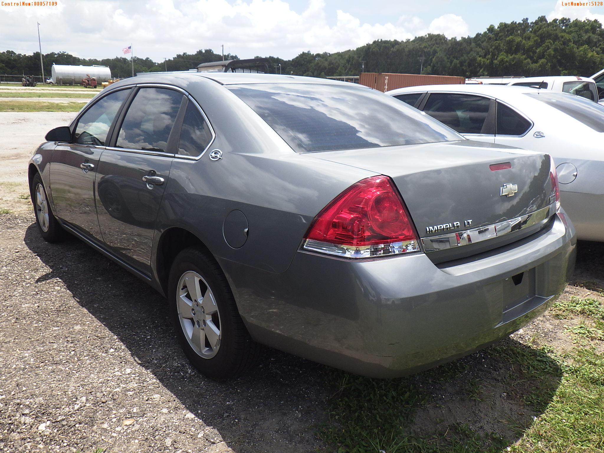 8-05128 (Cars-Sedan 4D)  Seller: Florida State B.P.R. 2008 CHEV IMPALA