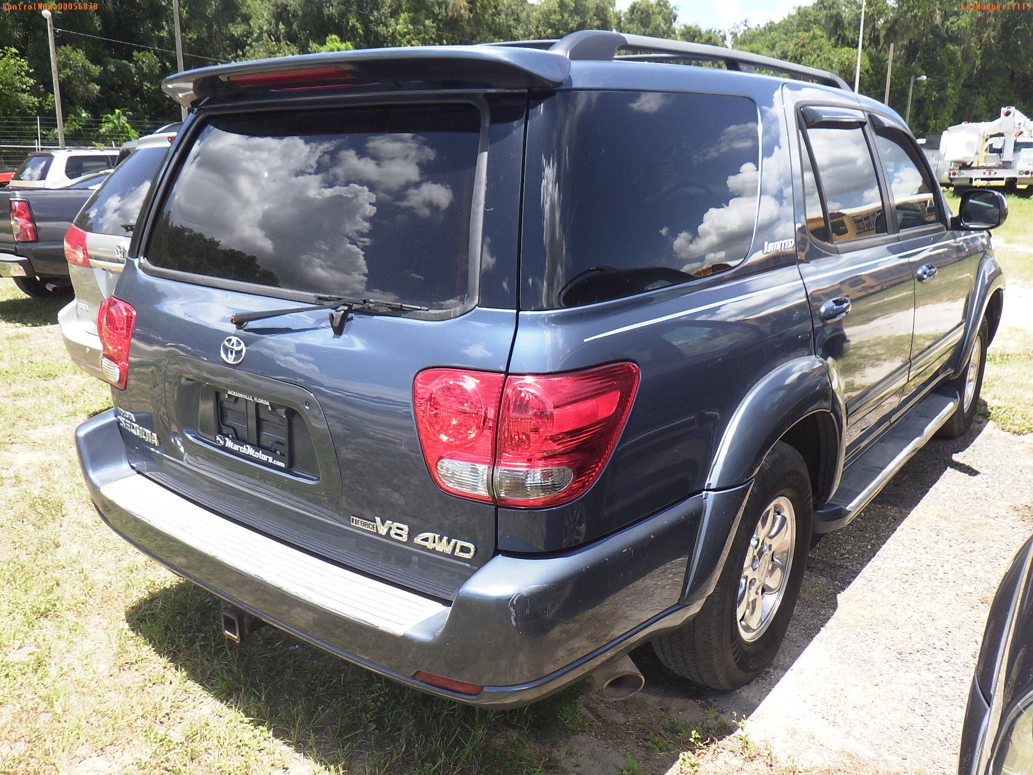 8-07119 (Cars-SUV 4D)  Seller:Private/Dealer 2007 TOYT SEQUOIA