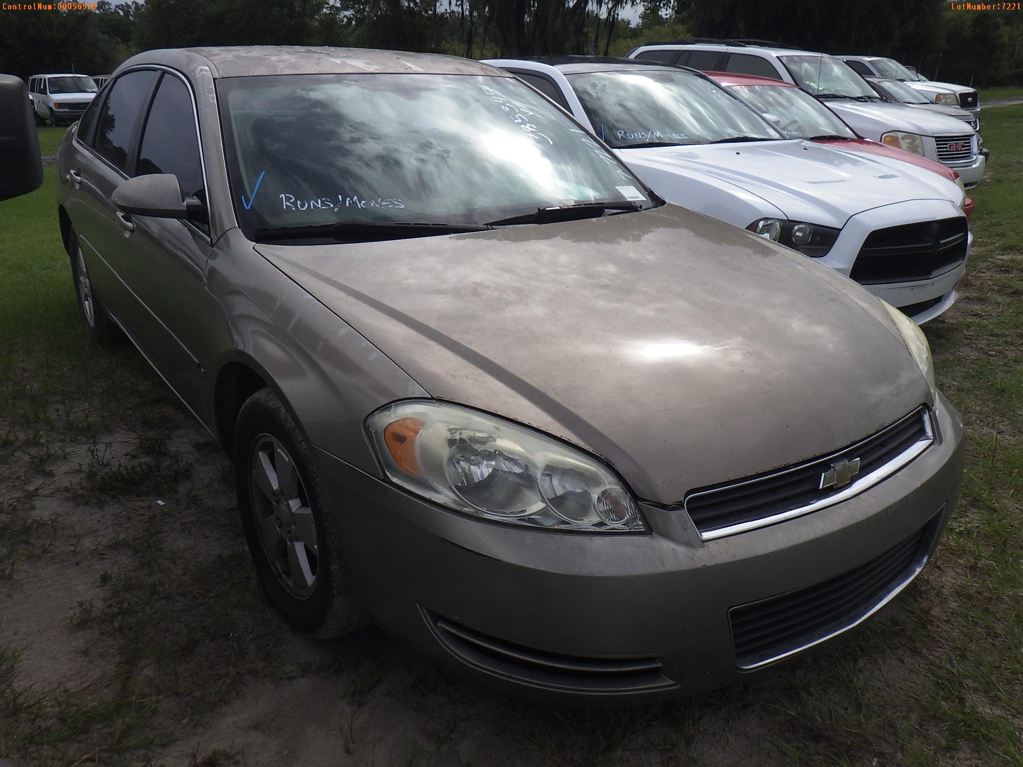 8-07127 (Cars-Sedan 4D)  Seller:Private/Dealer 2006 CHEV IMPALA