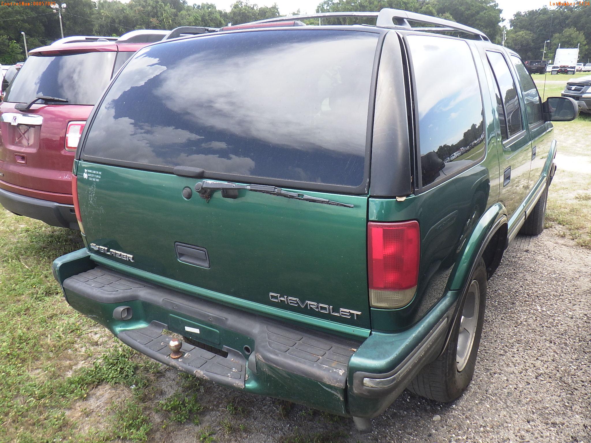 8-07134 (Cars-SUV 4D)  Seller:Private/Dealer 1999 CHEV BLAZER