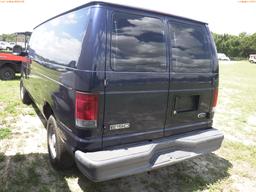 8-08215 (Trucks-Van Cargo)  Seller: Florida State D.O.H. 2006 FORD E150