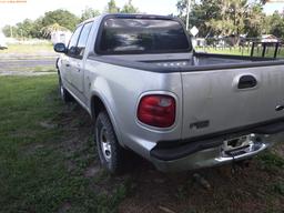 8-15115 (Trucks-Pickup 4D)  Seller: Florida State F.W.C. 2001 FORD F150