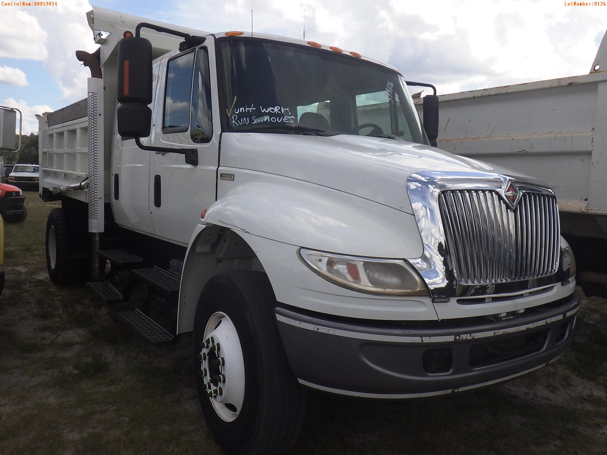 10-08126 (Trucks-Dump)  Seller:Private/Dealer 2011 INTL 4400