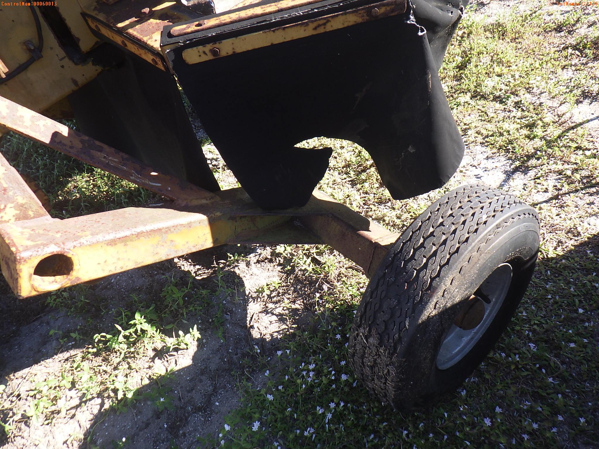 12-01135 (Equip.-Grinder)  Seller: Florida State D.O.T. VERMEER SC630A SINGLE AX