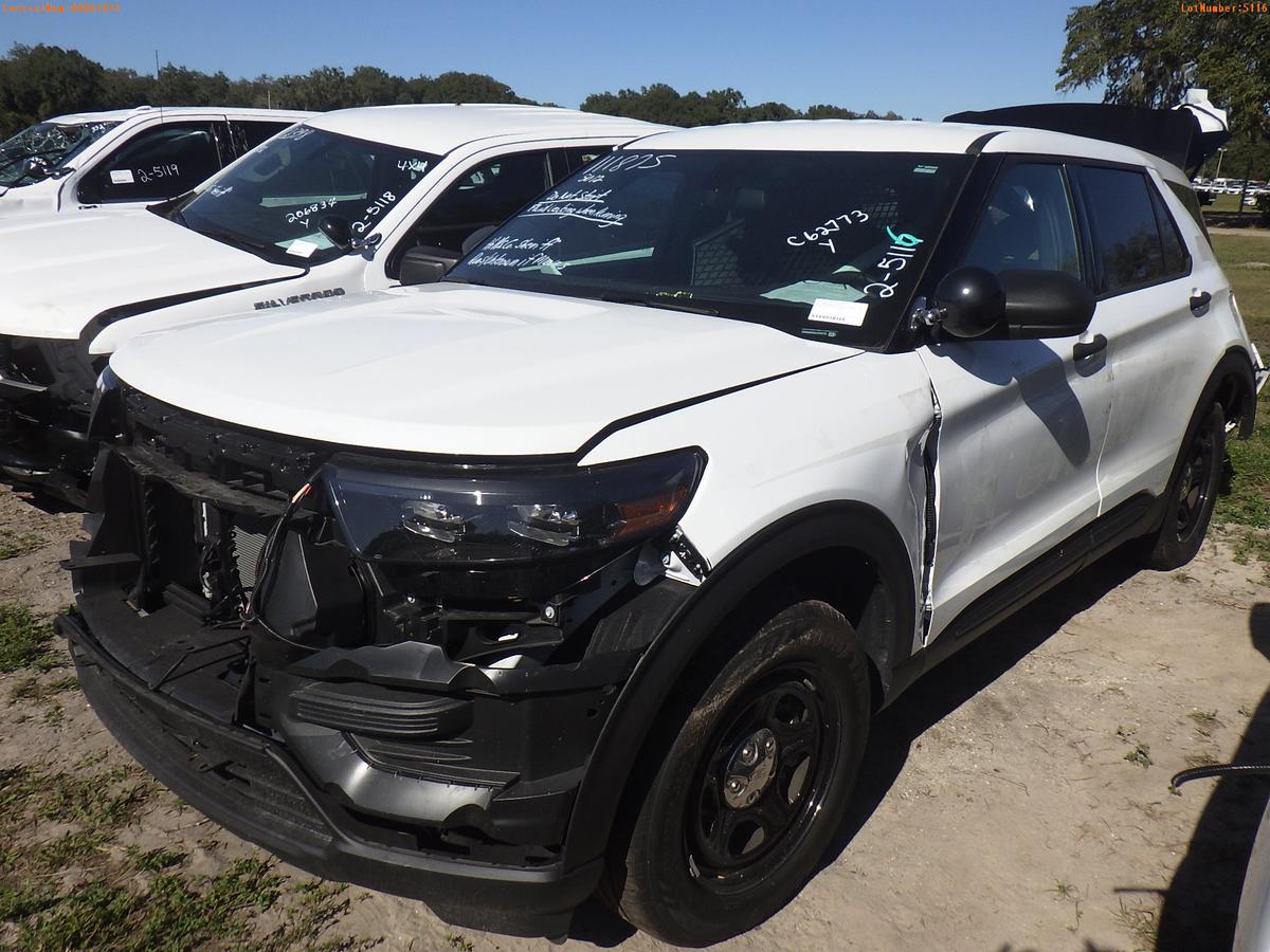 2-05116 (Cars-SUV 4D)  Seller: Gov-Hillsborough County Sheriffs 2020 FORD EXPLOR