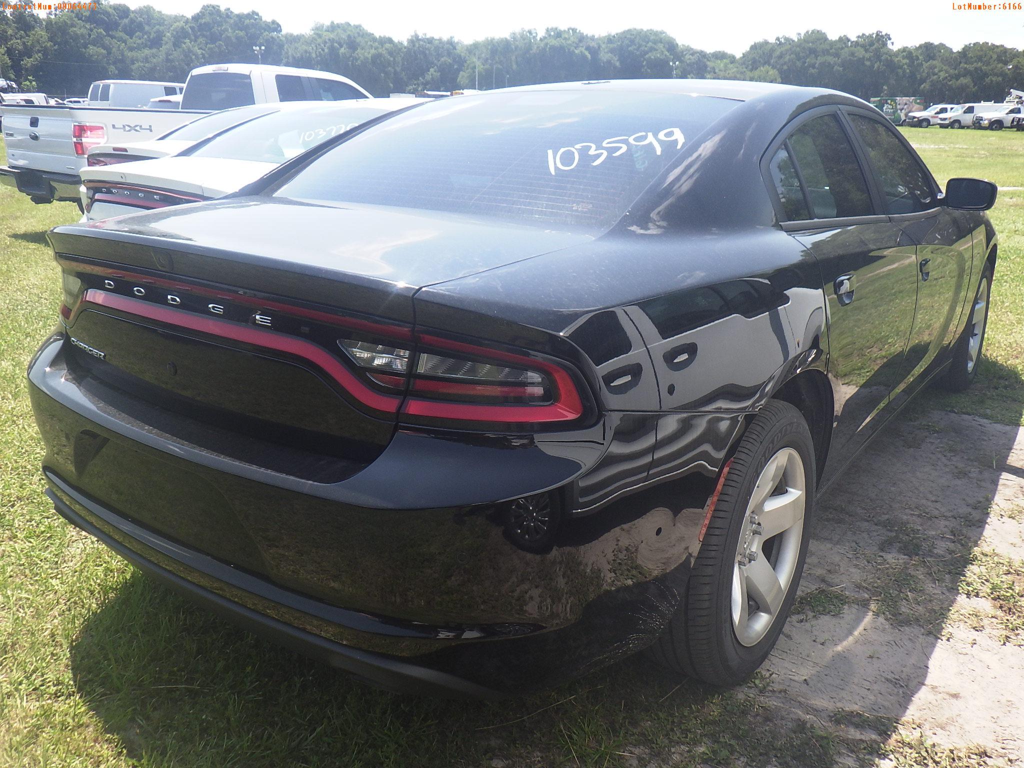 7-06166 (Cars-Sedan 4D)  Seller: Gov-Hillsborough County Sheriffs 2019 DODG CHAR