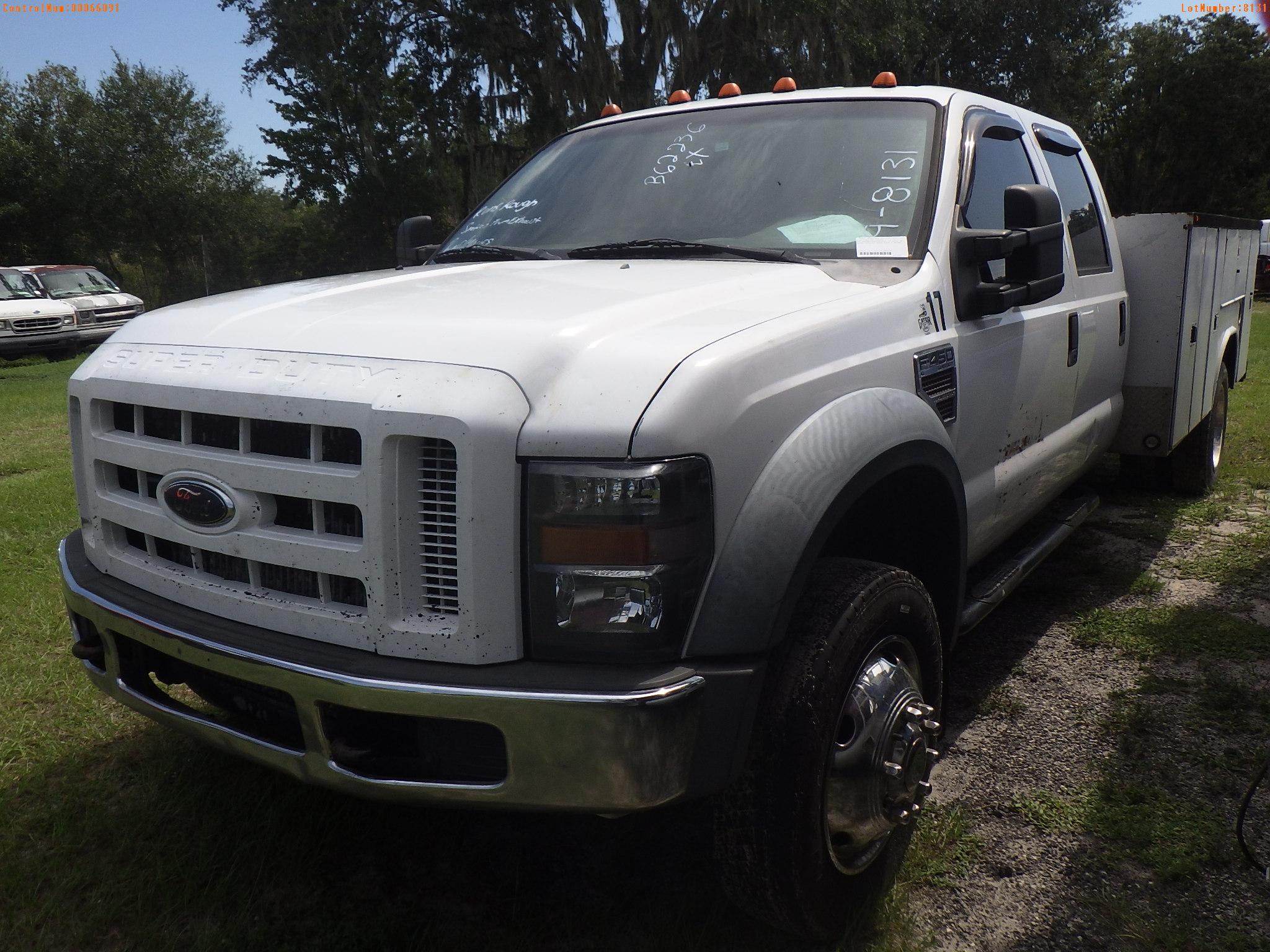 10-08113 (Trucks-Utility 4D)  Seller:Private/Dealer 2008 FORD F450XL