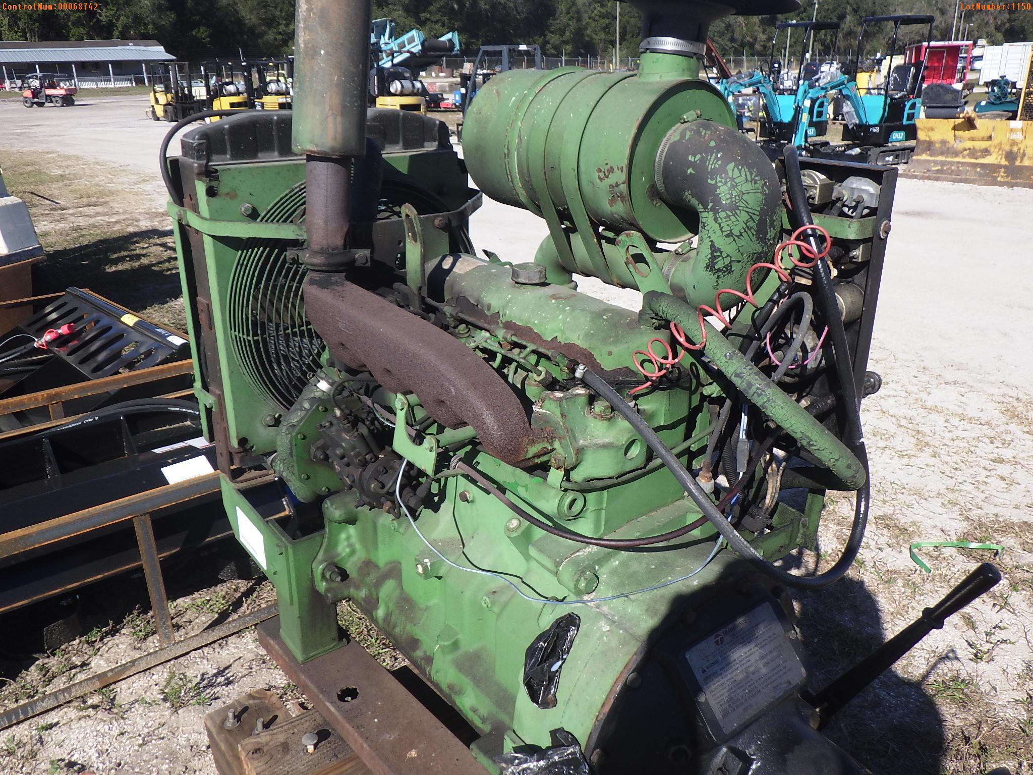 1-01150 (Equip.-Power unit)  Seller:Private/Dealer JOHN DEERE T04039DF001 DIESEL