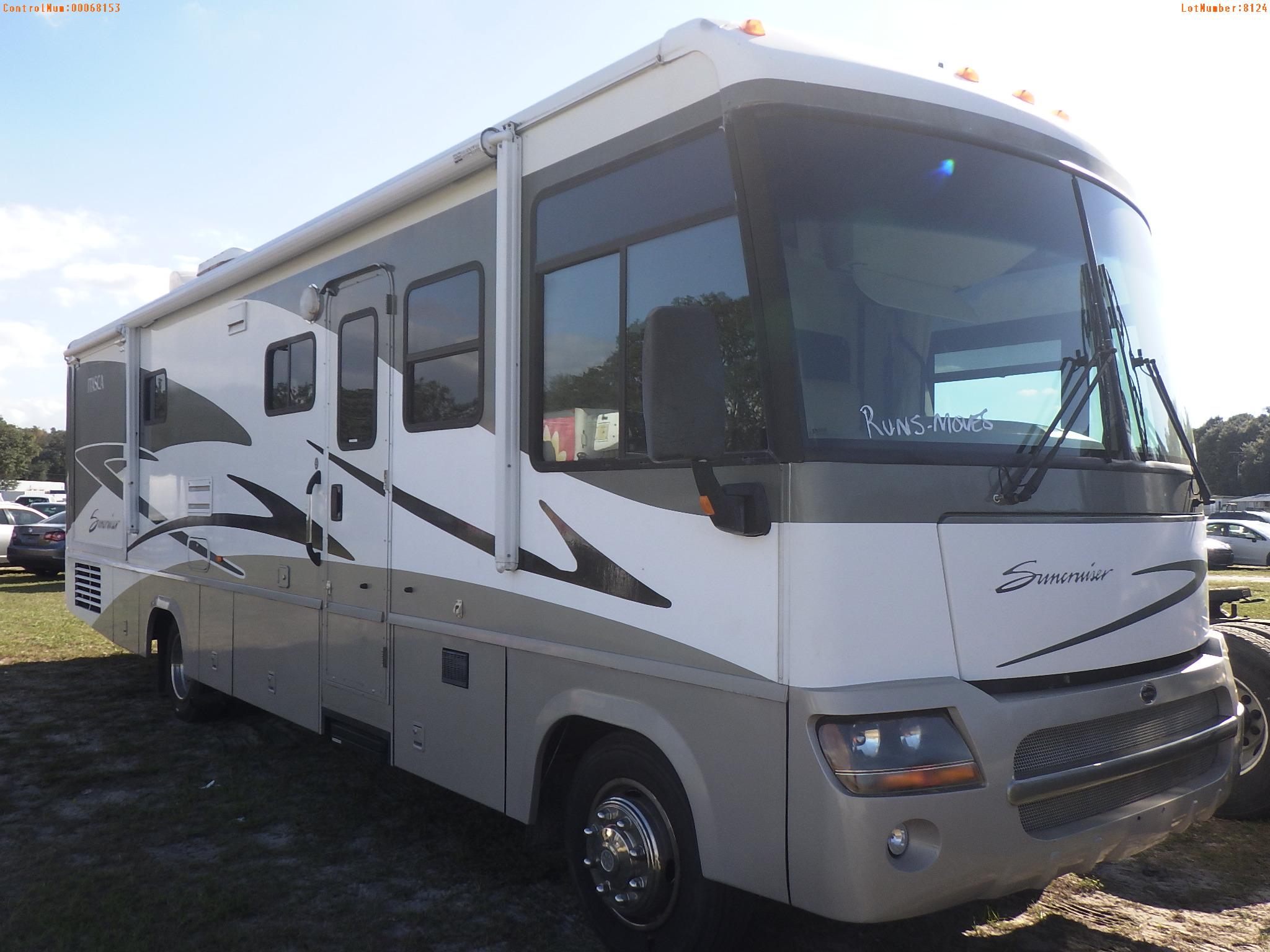 1-08114 (Cars-Motorhome)  Seller:Private/Dealer 2005 ITAS SUNCRUISR