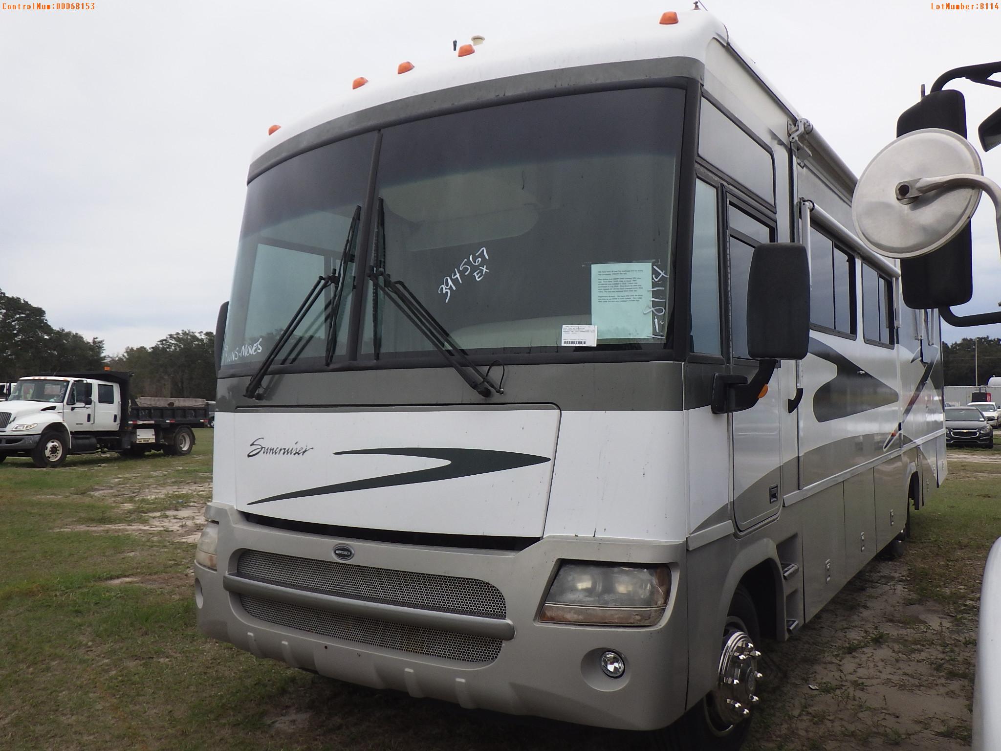 1-08114 (Cars-Motorhome)  Seller:Private/Dealer 2005 ITAS SUNCRUISR