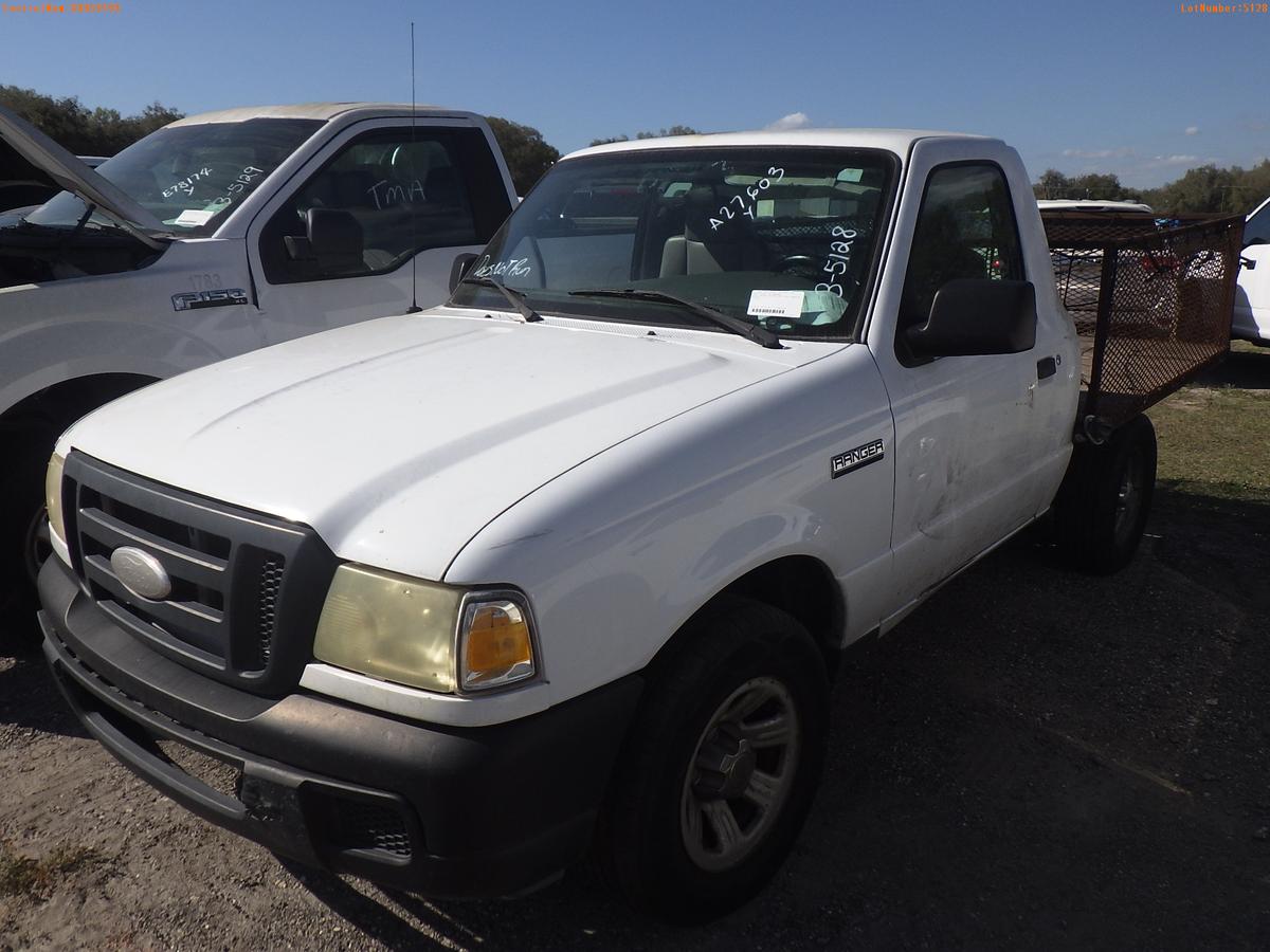 3-05128 (Trucks-Pickup 2D)  Seller:Private/Dealer 2007 FORD RANGER