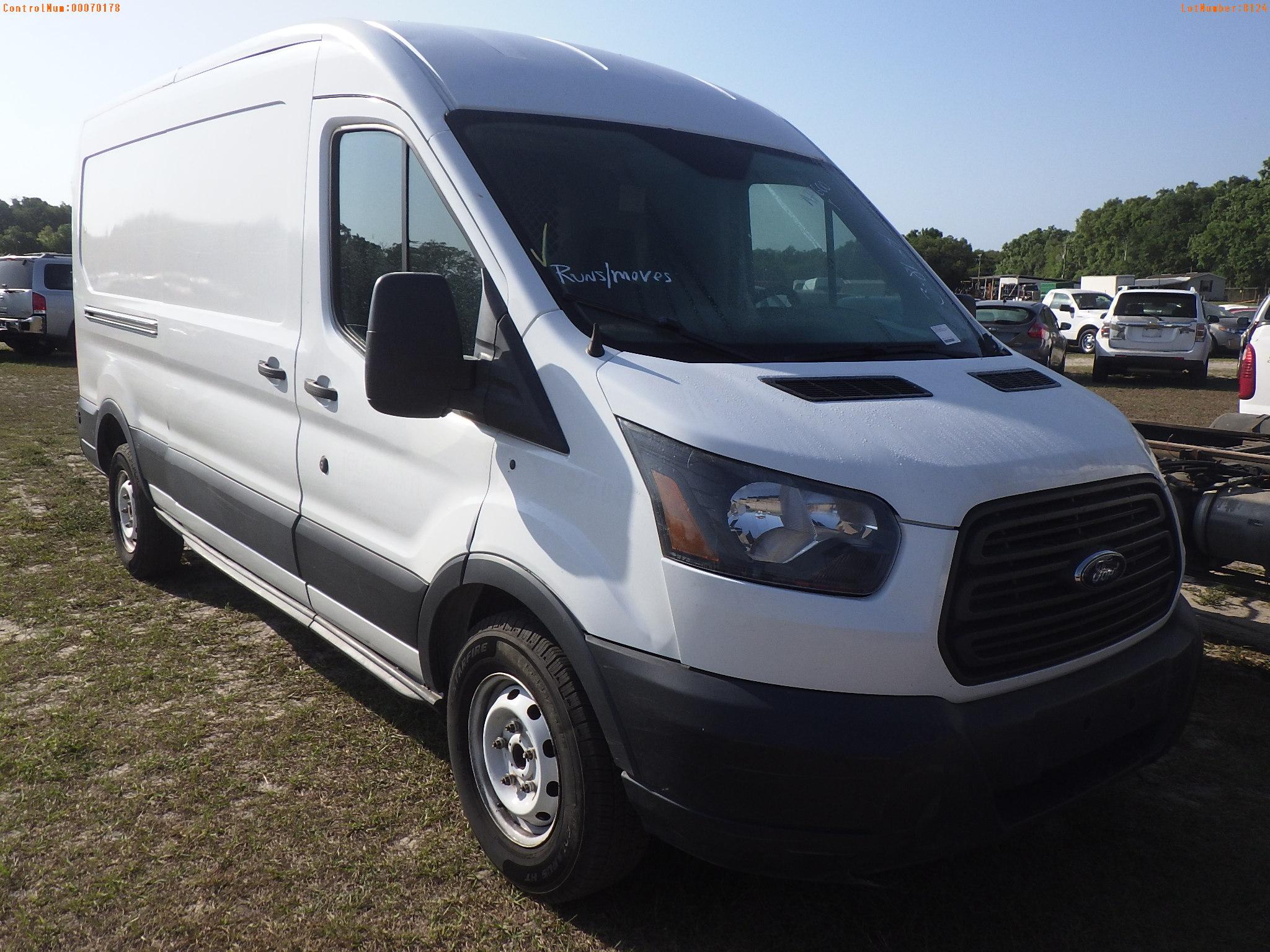 3-08124 (Trucks-Van Cargo)  Seller:Private/Dealer 2015 FORD TRANSIT